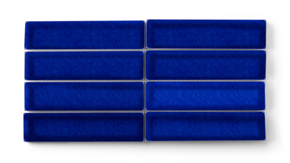 2x8 Original Ceramic Tile in Azul Gloss