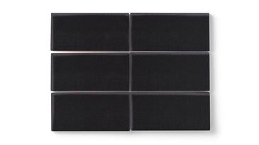 4x8 Original Ceramic Tile in Raven Matte