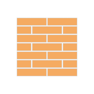 1x4 Half Offset Sheeted Original Ceramic Mosaic Tile in Koi Matte