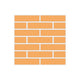 1x4 Half Offset Sheeted Original Ceramic Mosaic Tile in Koi Matte