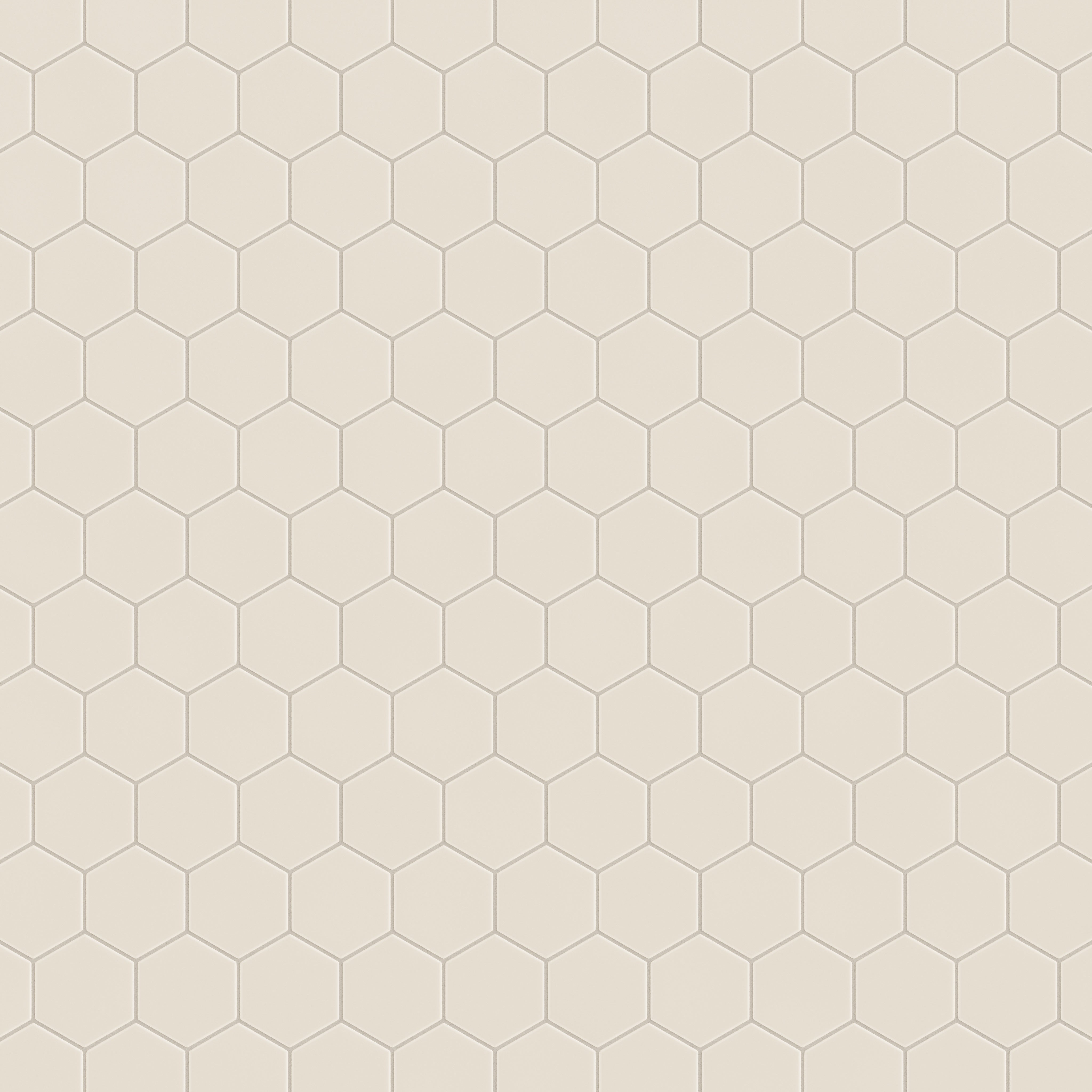 4" Hexagon Original Ceramic Tile in Sand Dune Matte