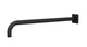 Flatiron 90-Degree 16" Shower Arm with Flange in Matte Black