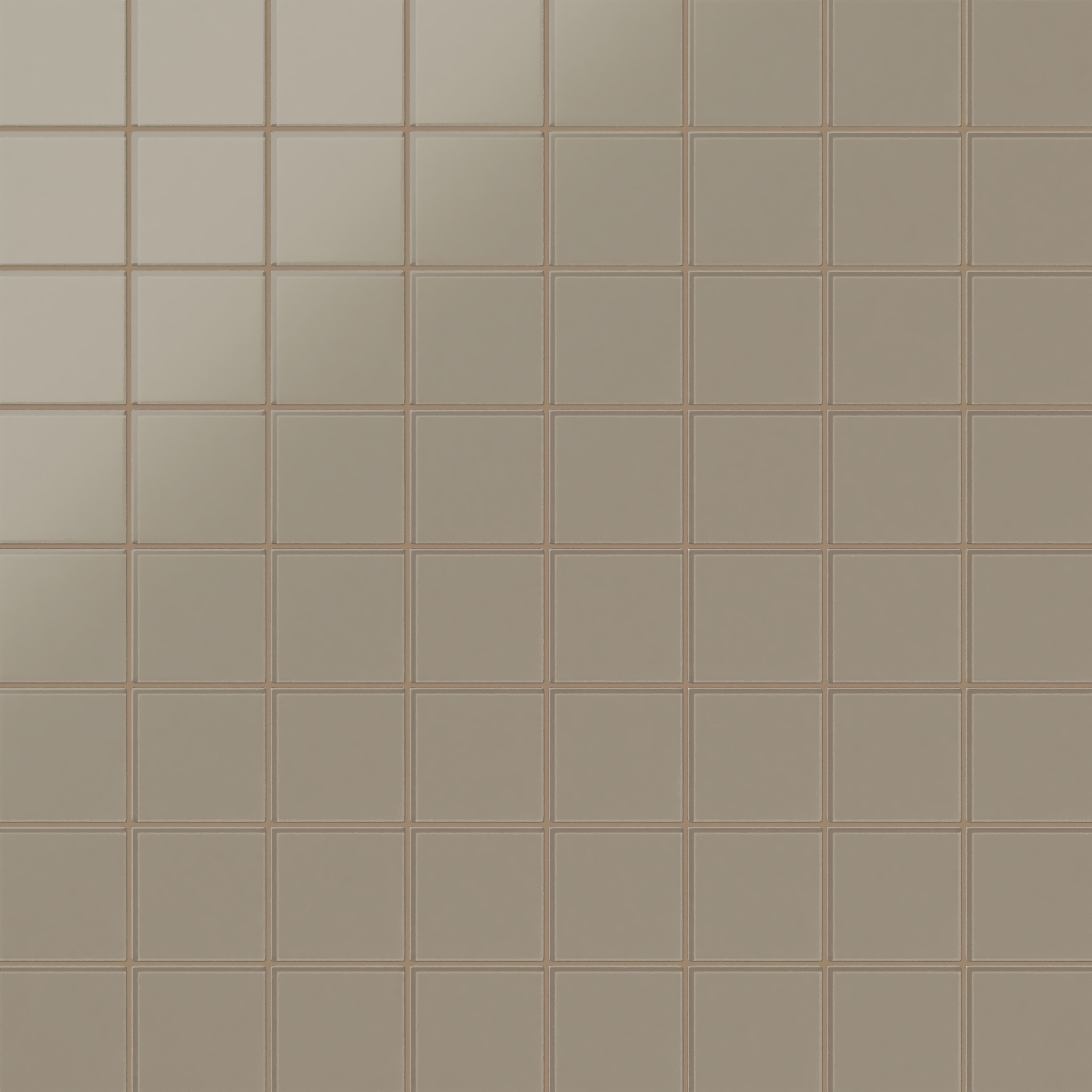 4x4 Glass Tile in Quail Matte