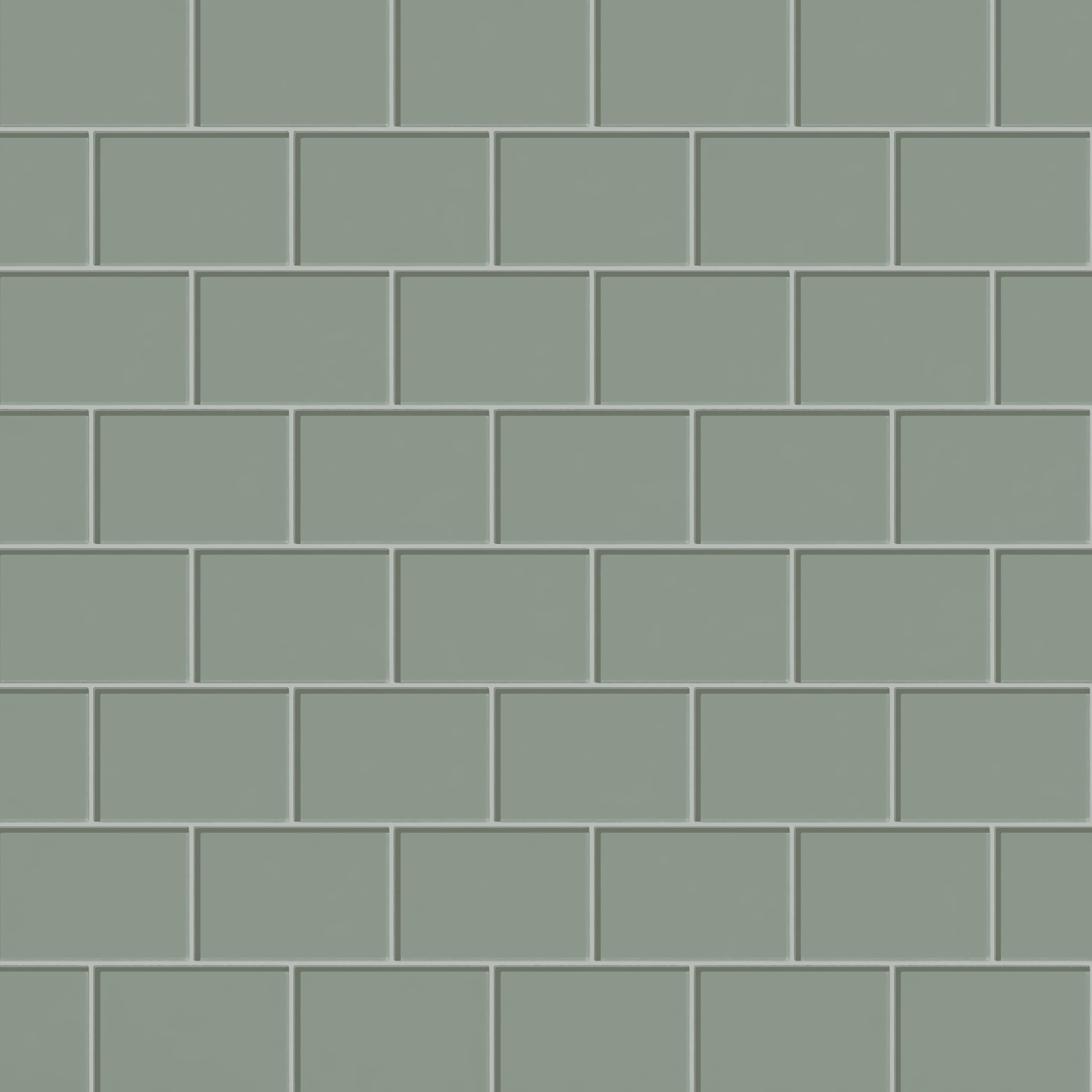 4x6 Glass Tile in Hummingbird Gloss