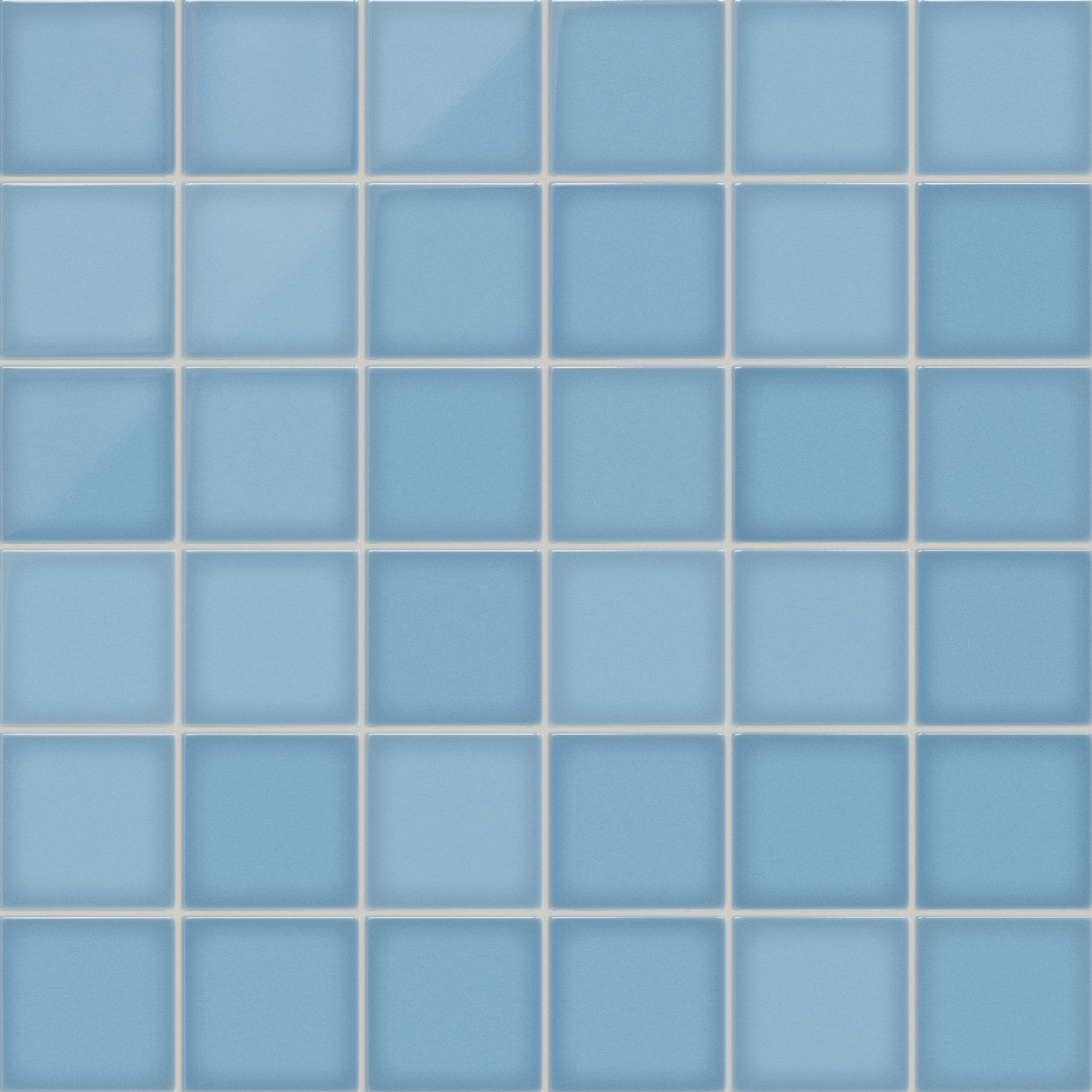 6x6 Original Ceramic Tile in Caribbean Sea Gloss