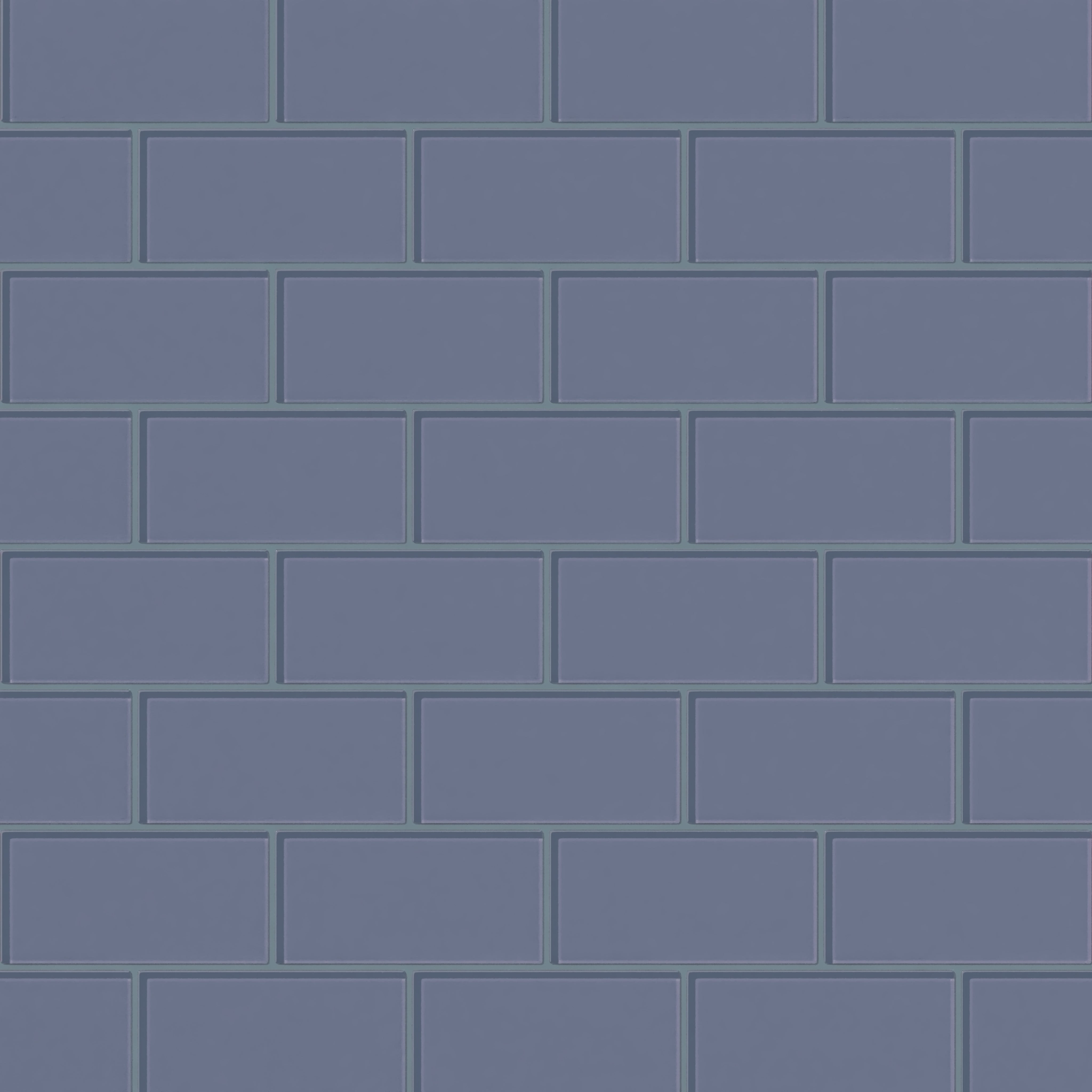 3x6 Glass Tile in Nuthatch Gloss