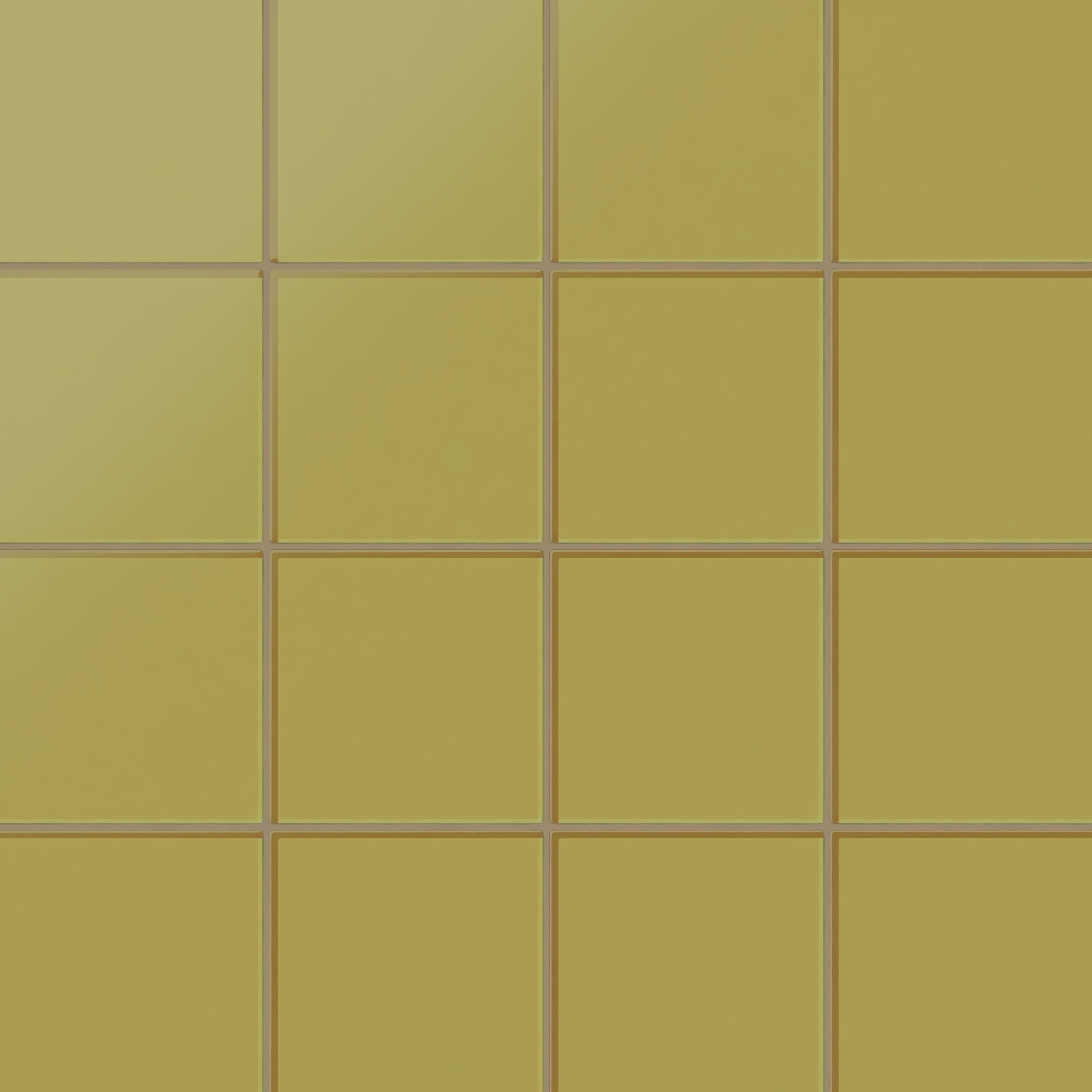 6x6 Glass Tile in Pine Siskin Matte