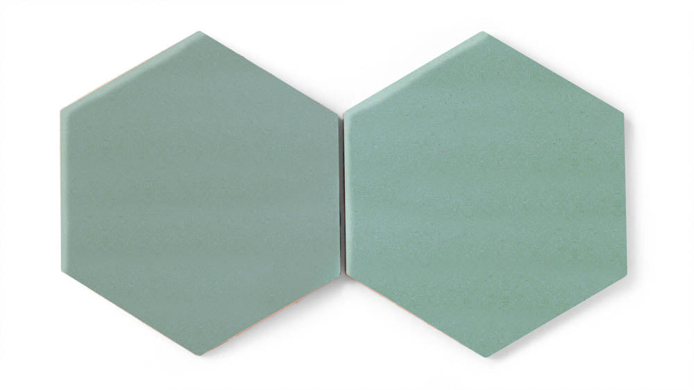 8" Hexagon Original Ceramic Tile in Amalfi Coast Matte