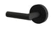 Contour One Handle Wall Mount Diverter/Volume Control Shower Trim with Soft Lever Handle in Matte Black