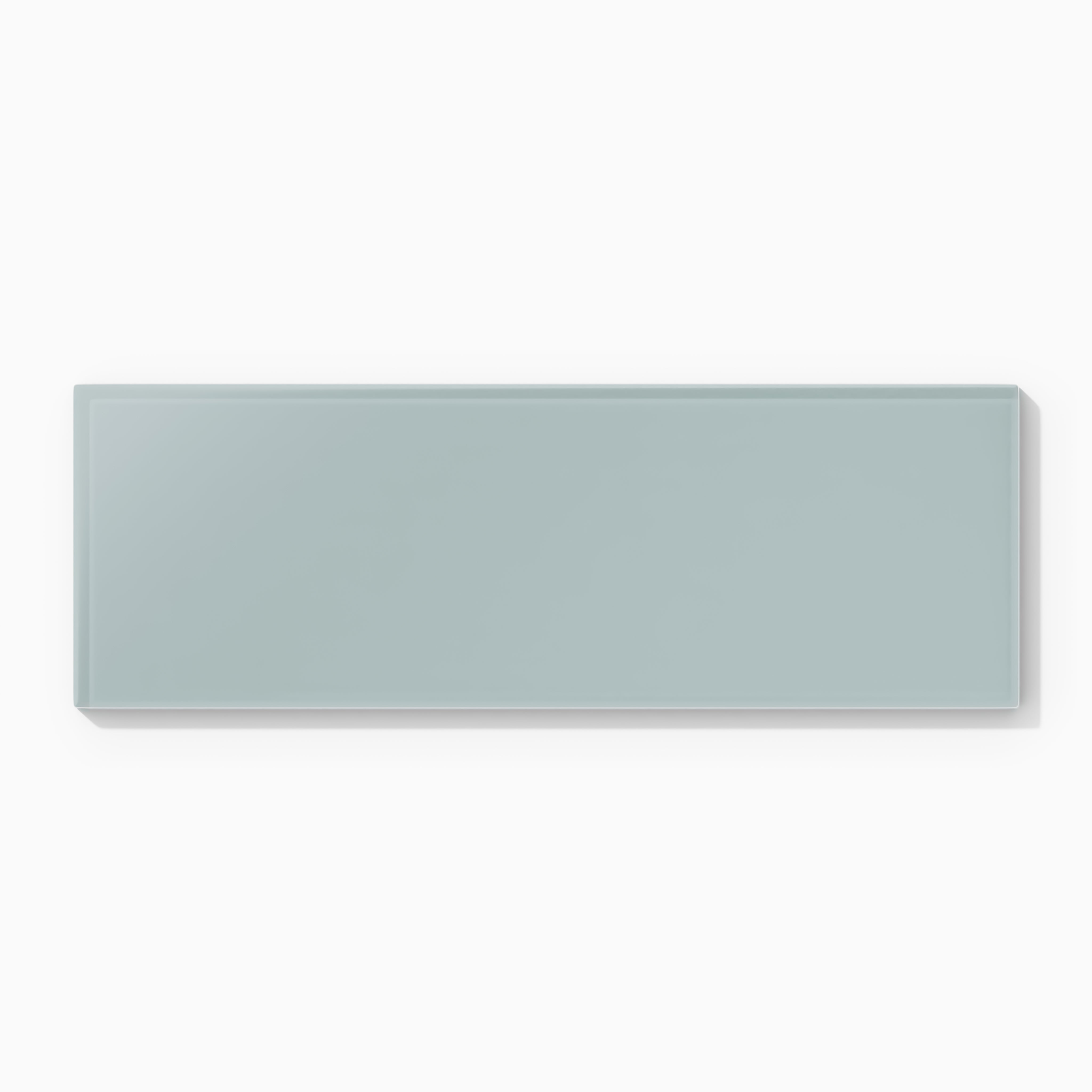 4x12 Glass Tile in Great Blue Heron Matte