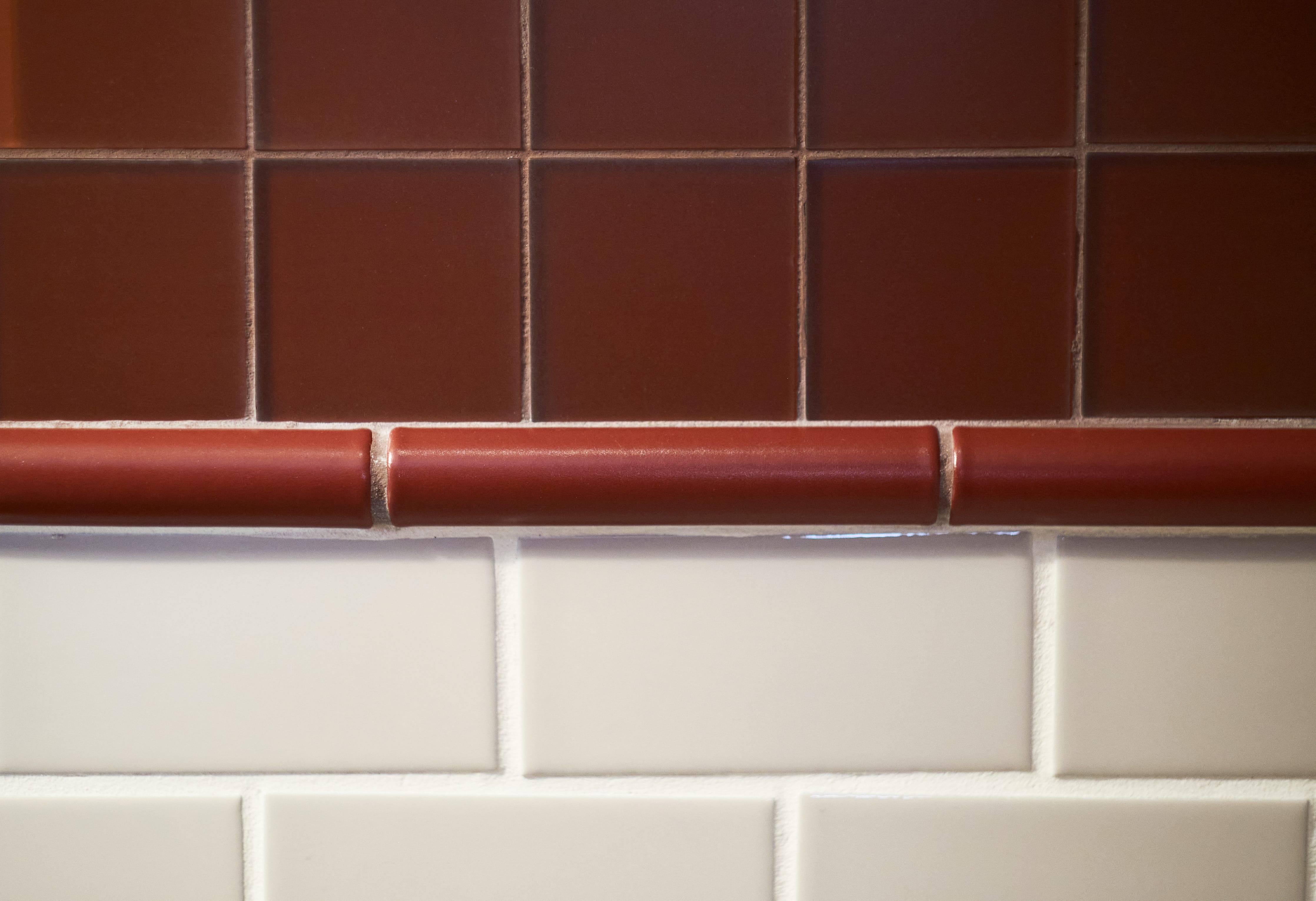 3x3 Straight Set Sheeted Glass Mosaic Tile in Pheasant Matte