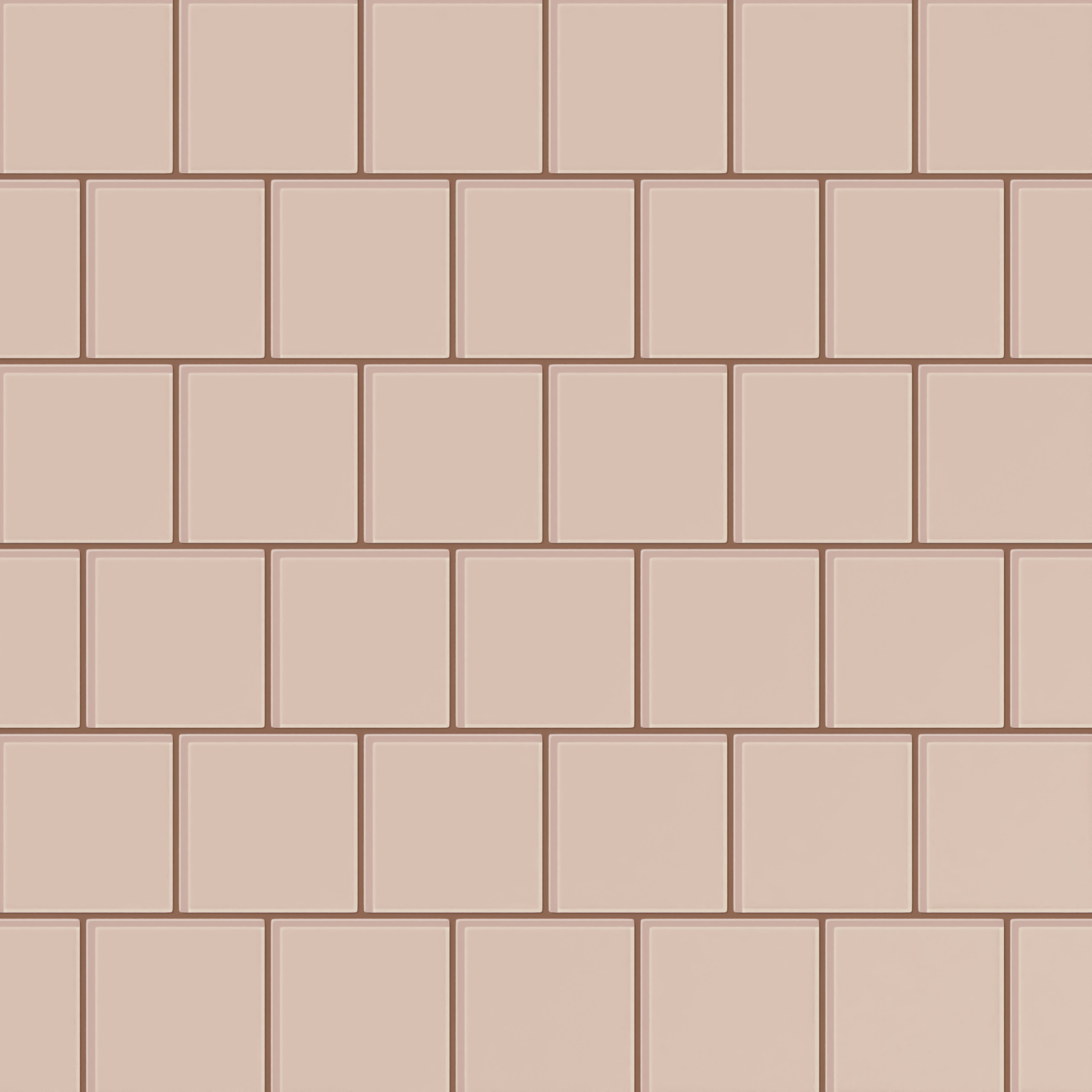 4x4 Glass Tile in Rosy Finch Gloss