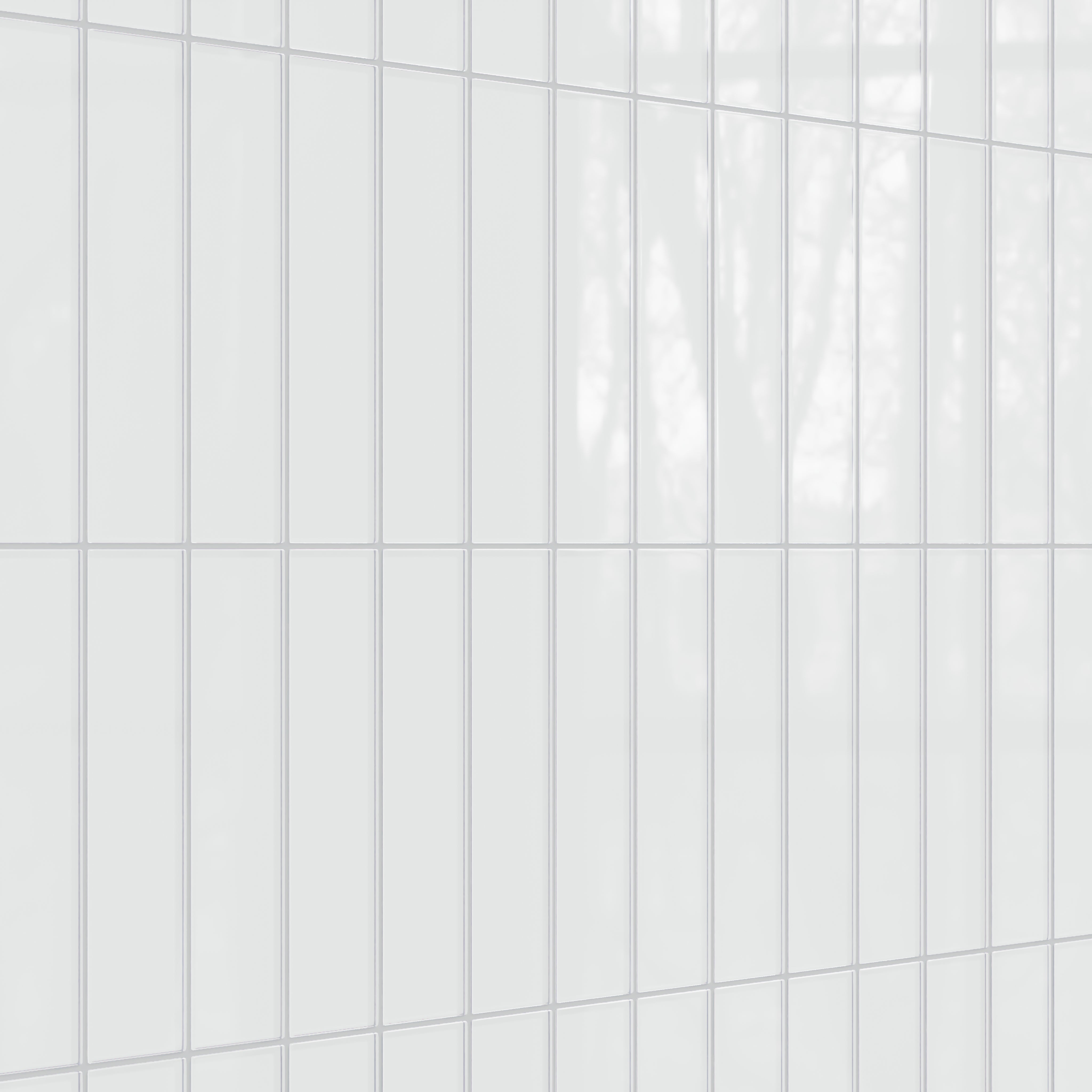 3x12 Glass Tile in Egret Gloss