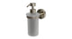 Flatiron Round Soap Dispenser in French Nickel