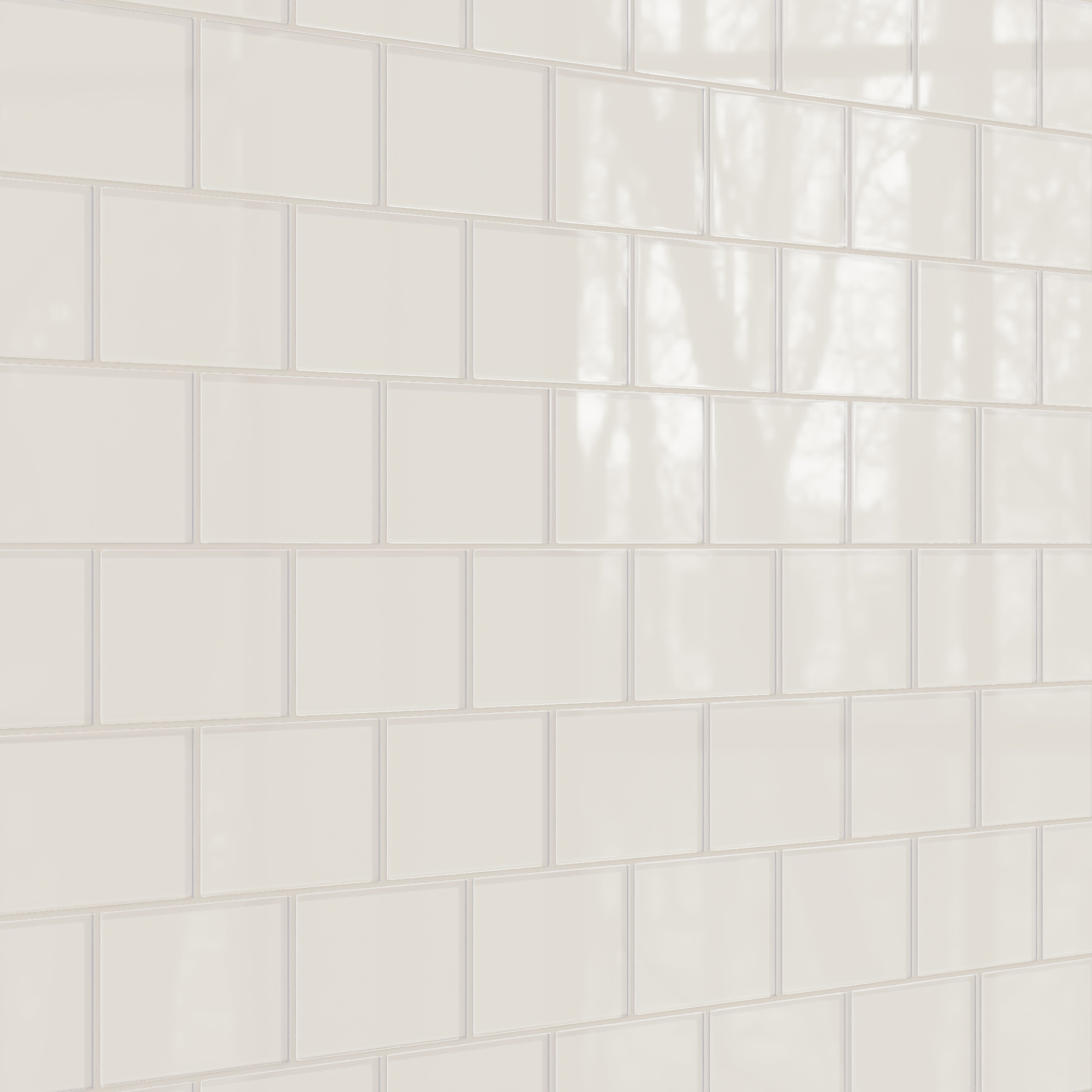 4x6 Glass Tile in Dove Gloss