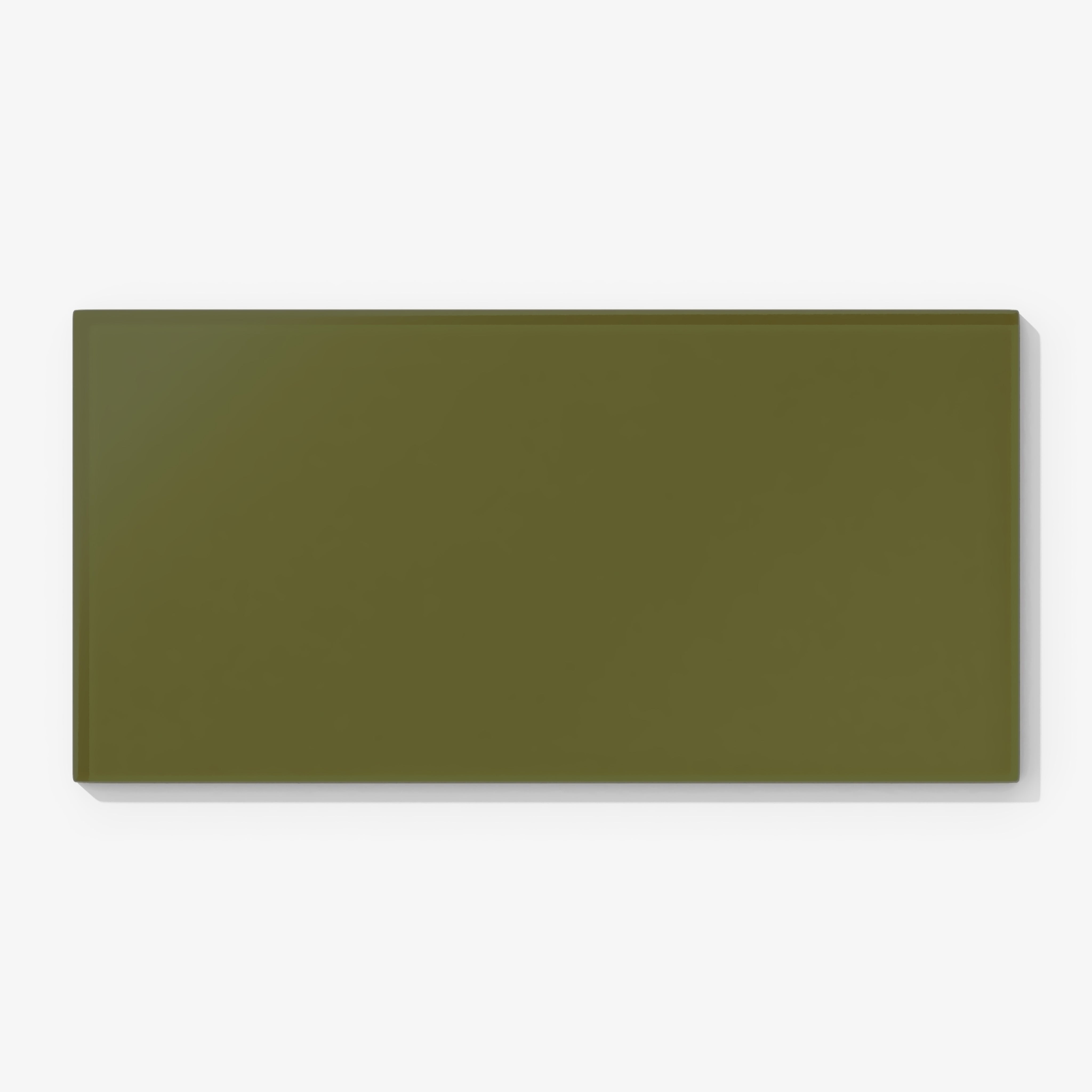 6x12 Glass Tile in Cormorant Matte