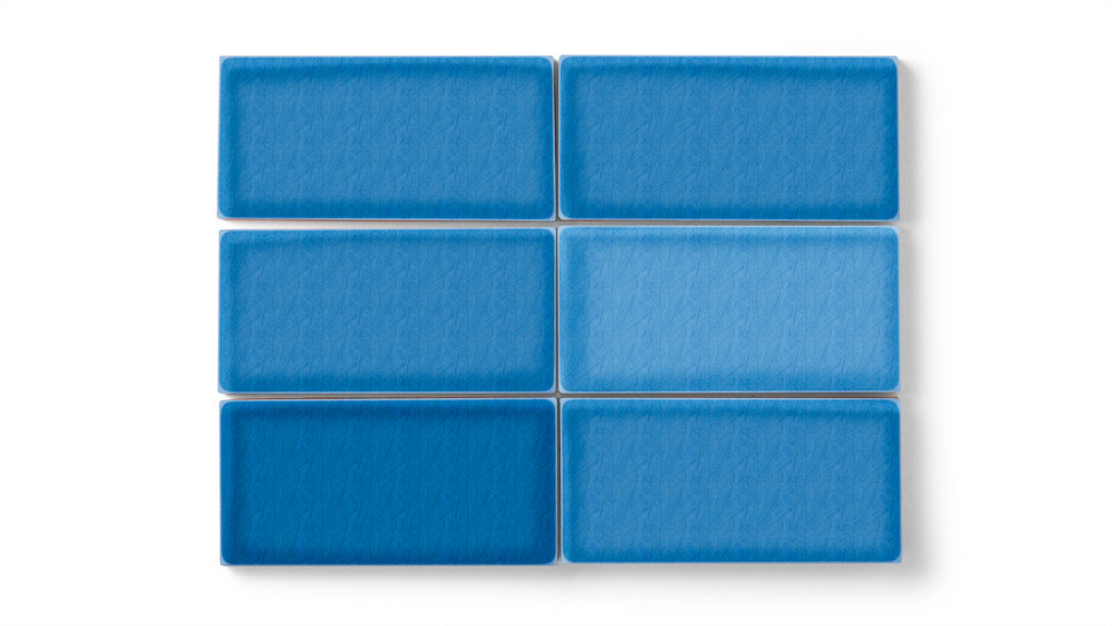 4x8 Original Ceramic Tile in Aegean Sea Gloss