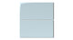 6x12 Natural Press Ceramic Tile in Egyptian Blue Gloss