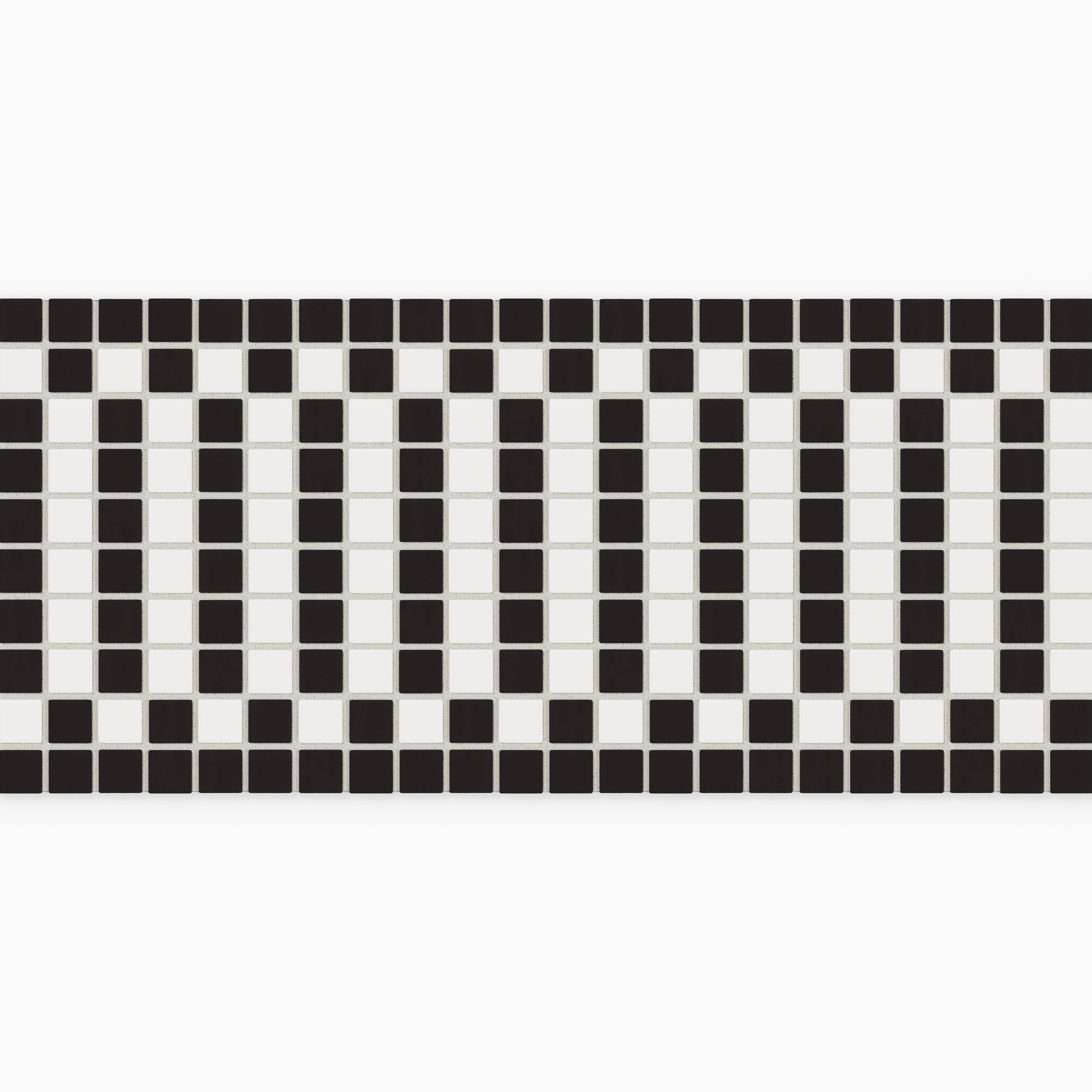 1x1 Ribbon Border Sheeted Original Ceramic Tile in Nocturne Matte