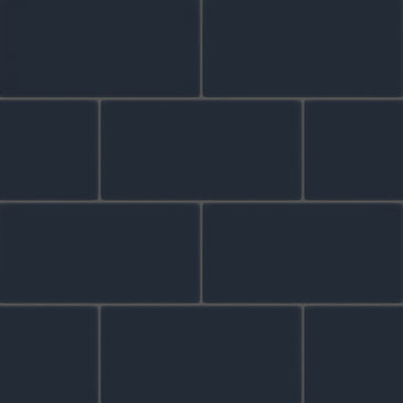 6x12 Original Ceramic Tile in Navy Blue Matte