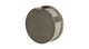 Foundry One Handle Wall Mount Diverter/Volume Control Shower Trim with Barrel Knob Handle in French Nickel