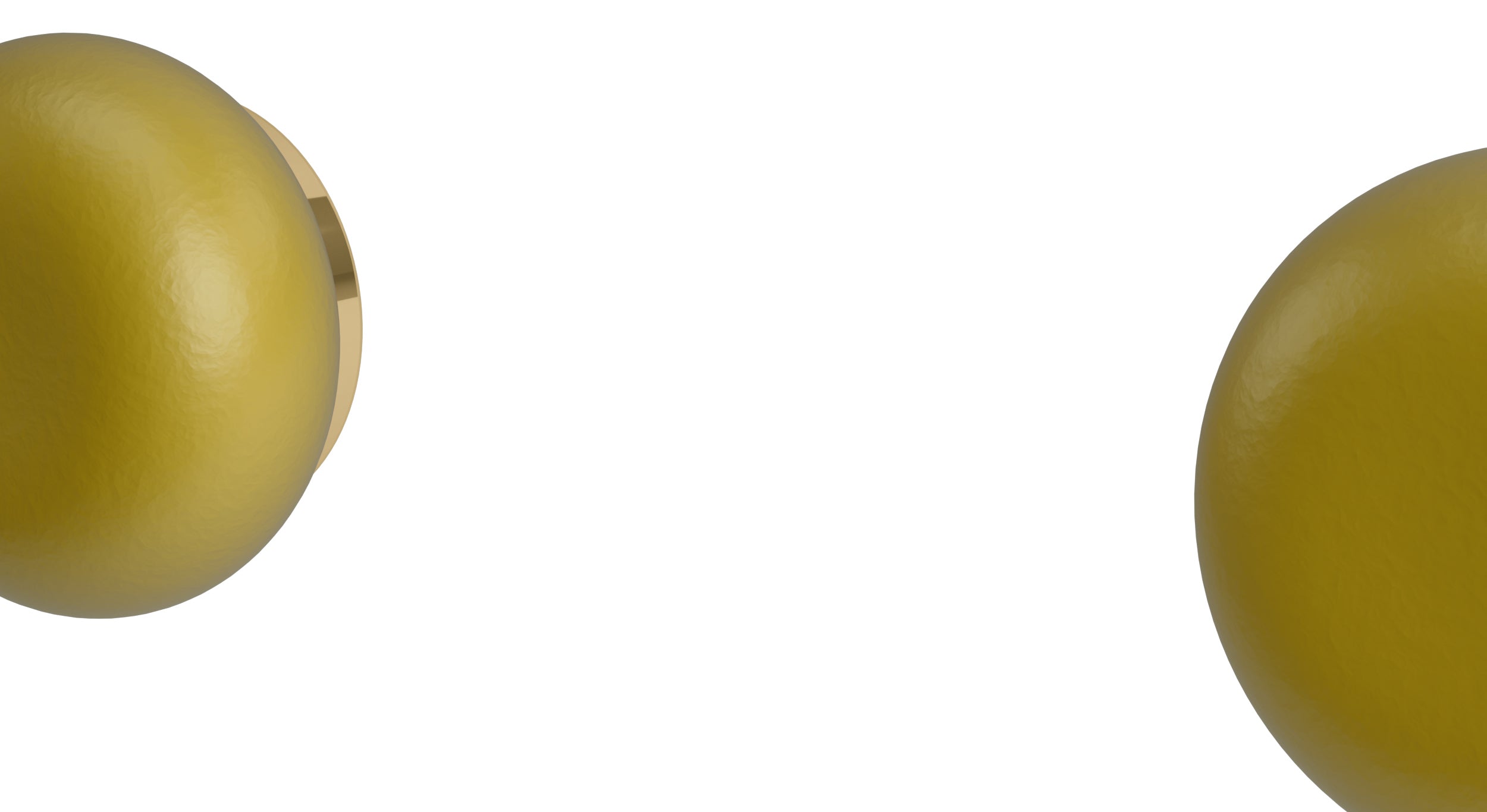 Foundry One Handle Wall Mount Diverter/Volume Control Shower Trim with Pebble Ceramic Knob Handle in Polished Brass