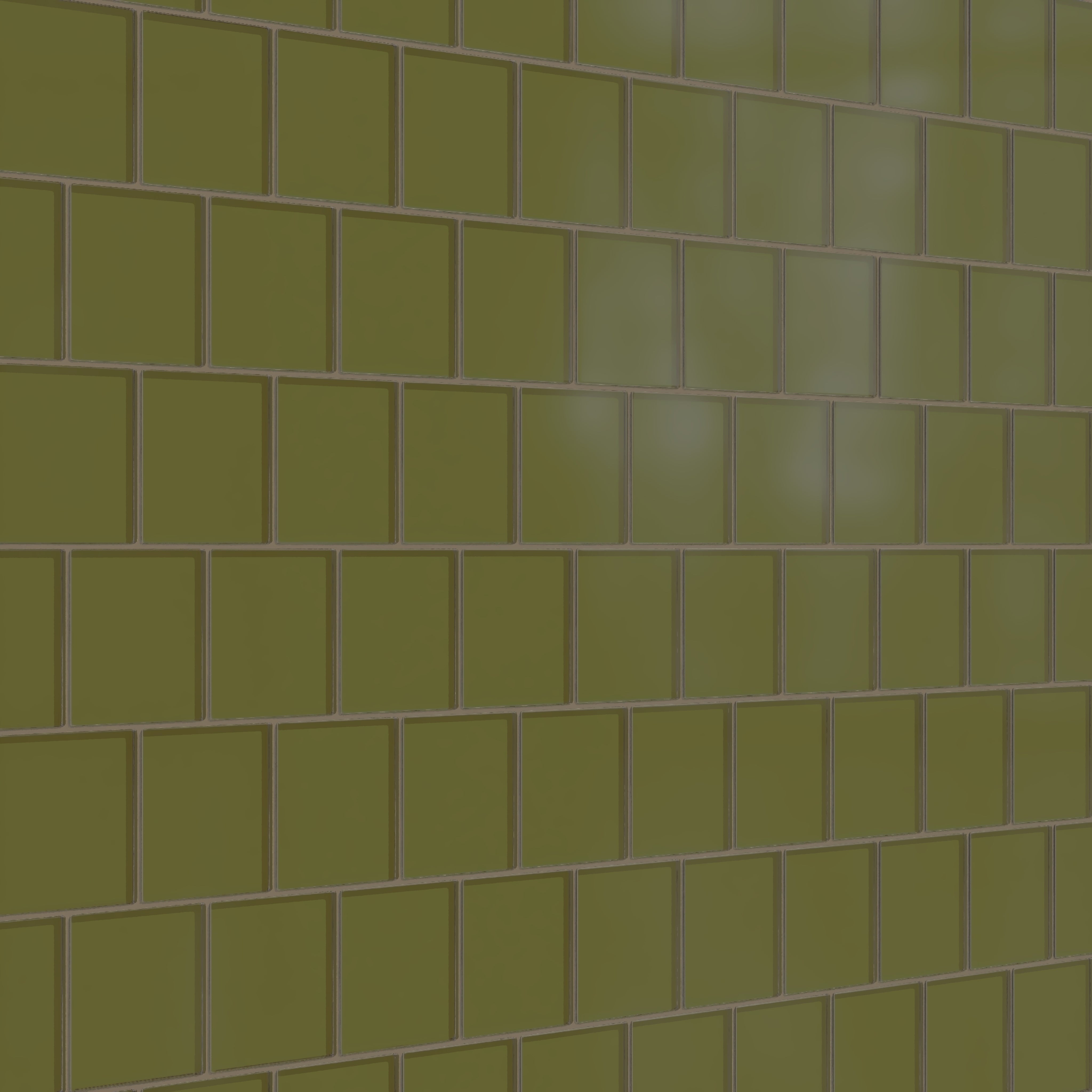 4x4 Glass Tile in Cormorant Matte
