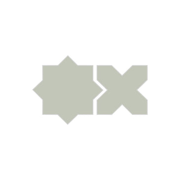 Star & Cross Original Ceramic Tile in Salton Sea Matte