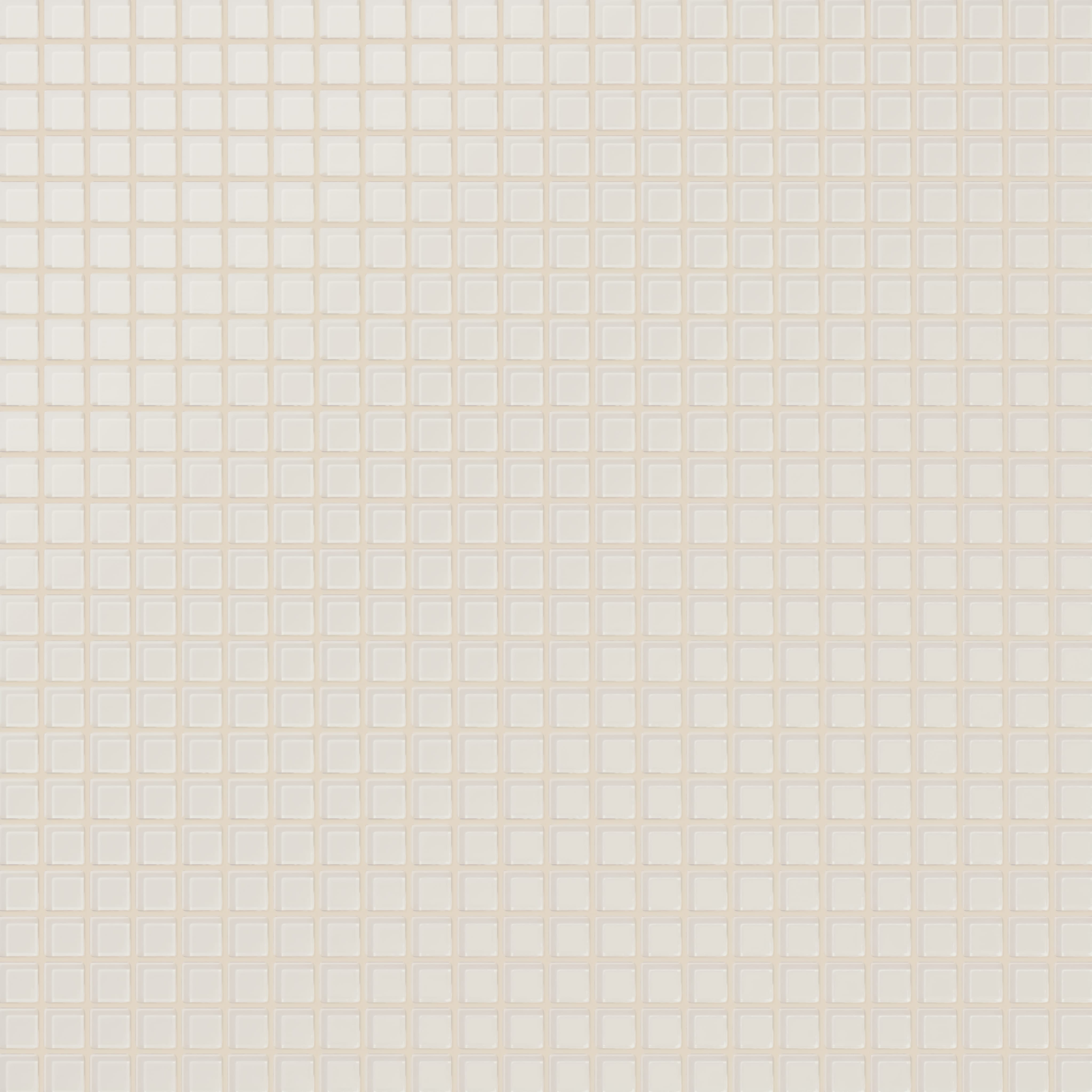 Factory Sale 1x1 Straight Set Sheeted Glass Mosaic Tile in Dove Matte