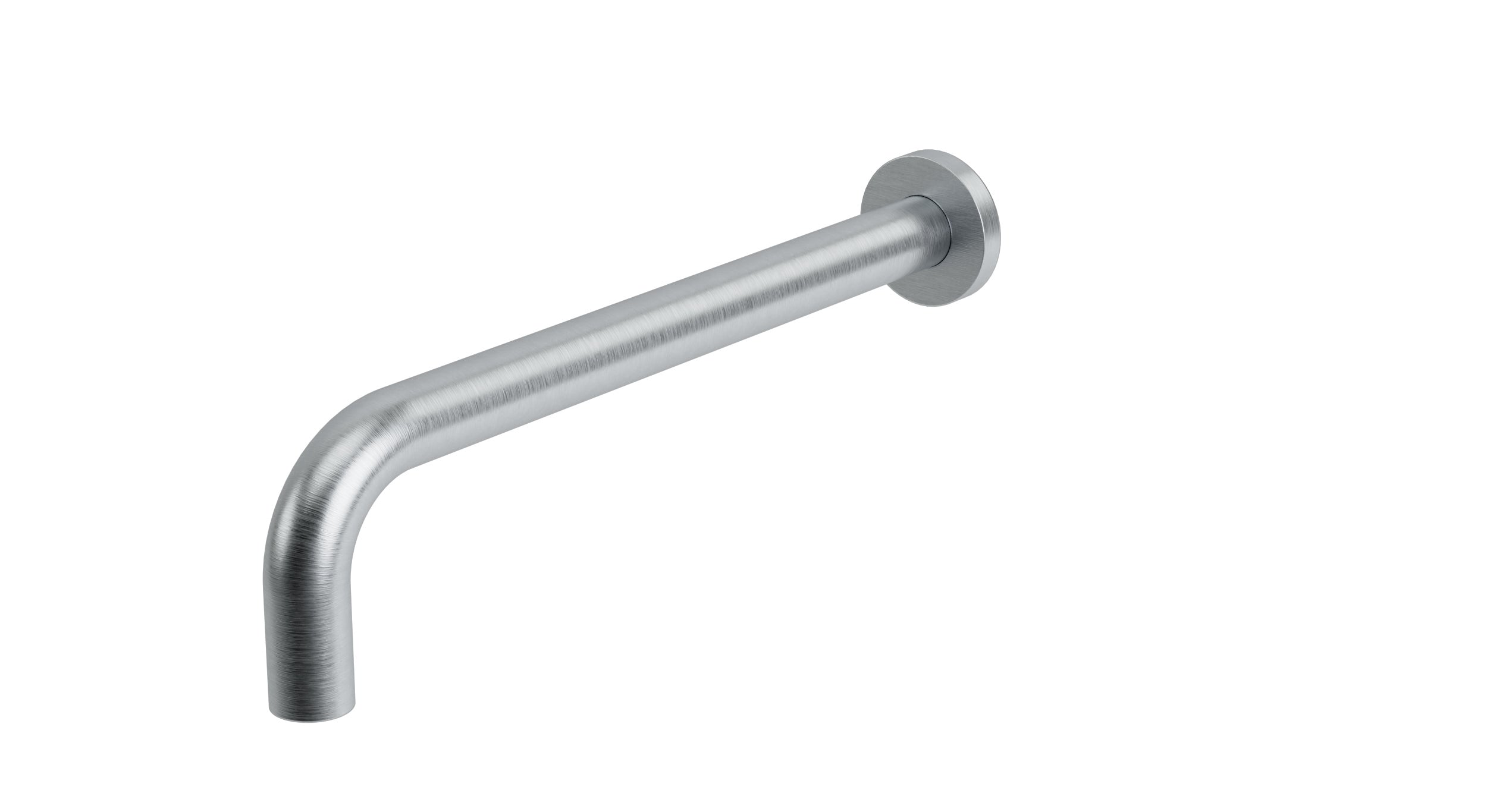 Contour Wall Mount 12" Spout in Satin Chrome