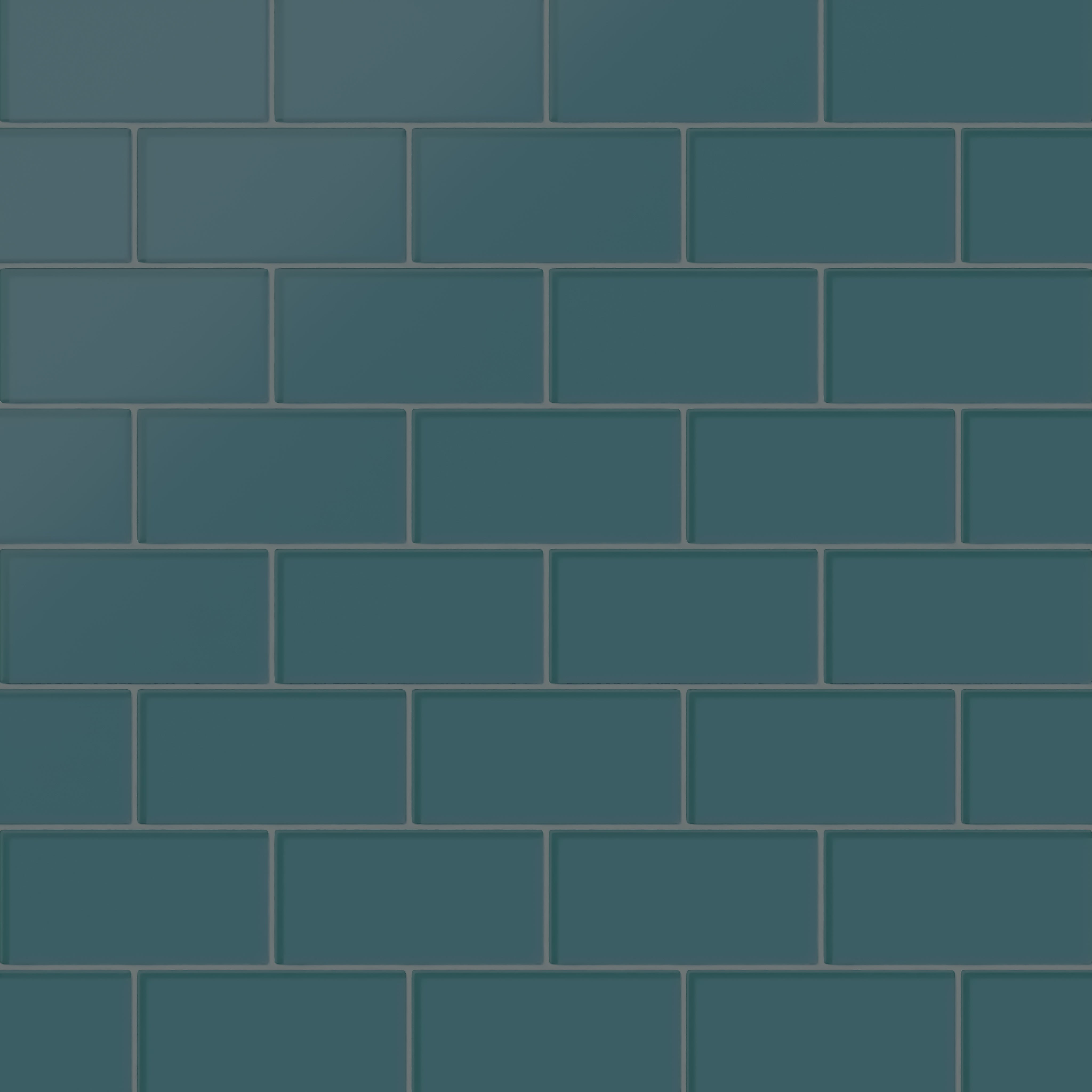 3x6 Glass Tile in Magpie Matte