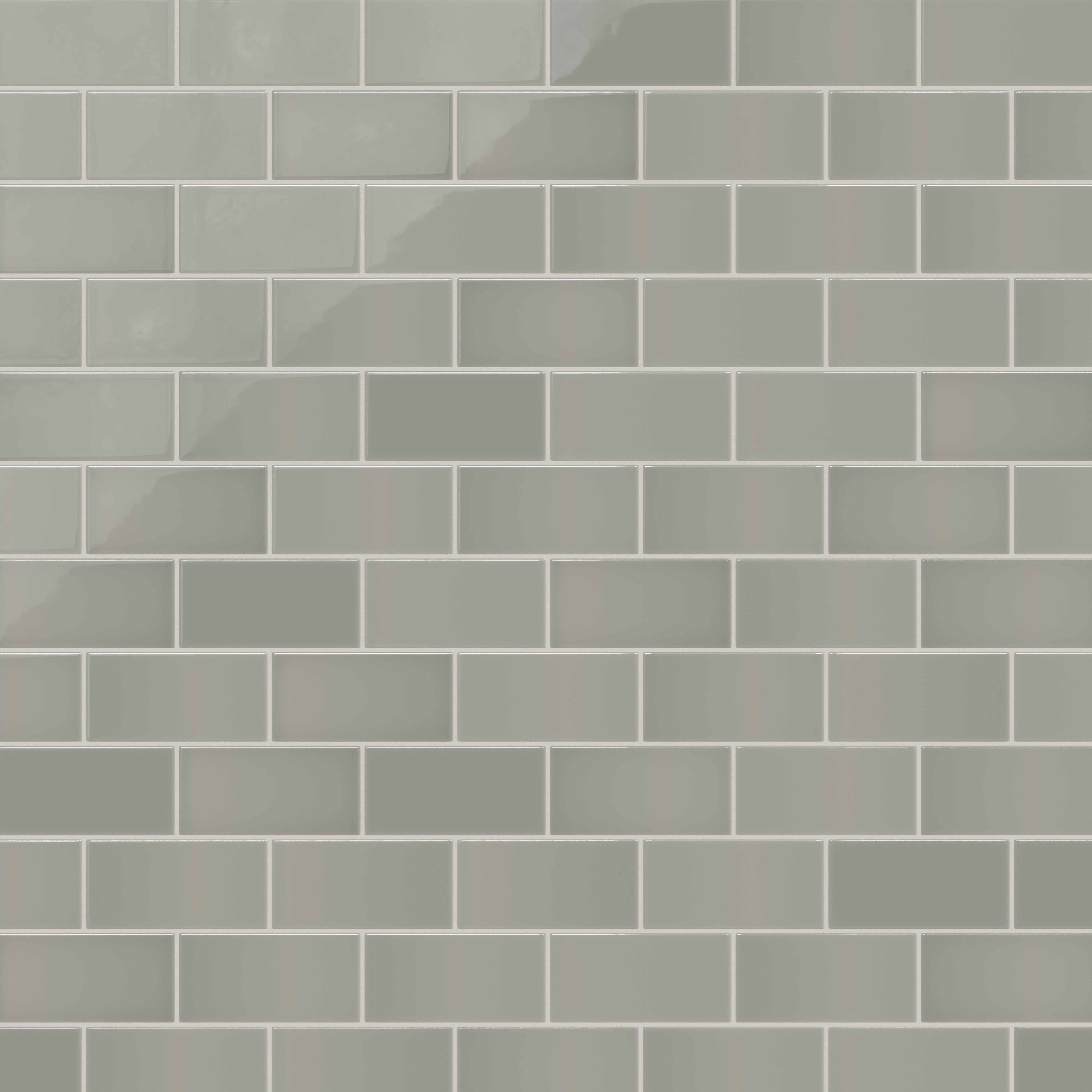 3x6 Natural Press Ceramic Tile in Puget Sound Gloss