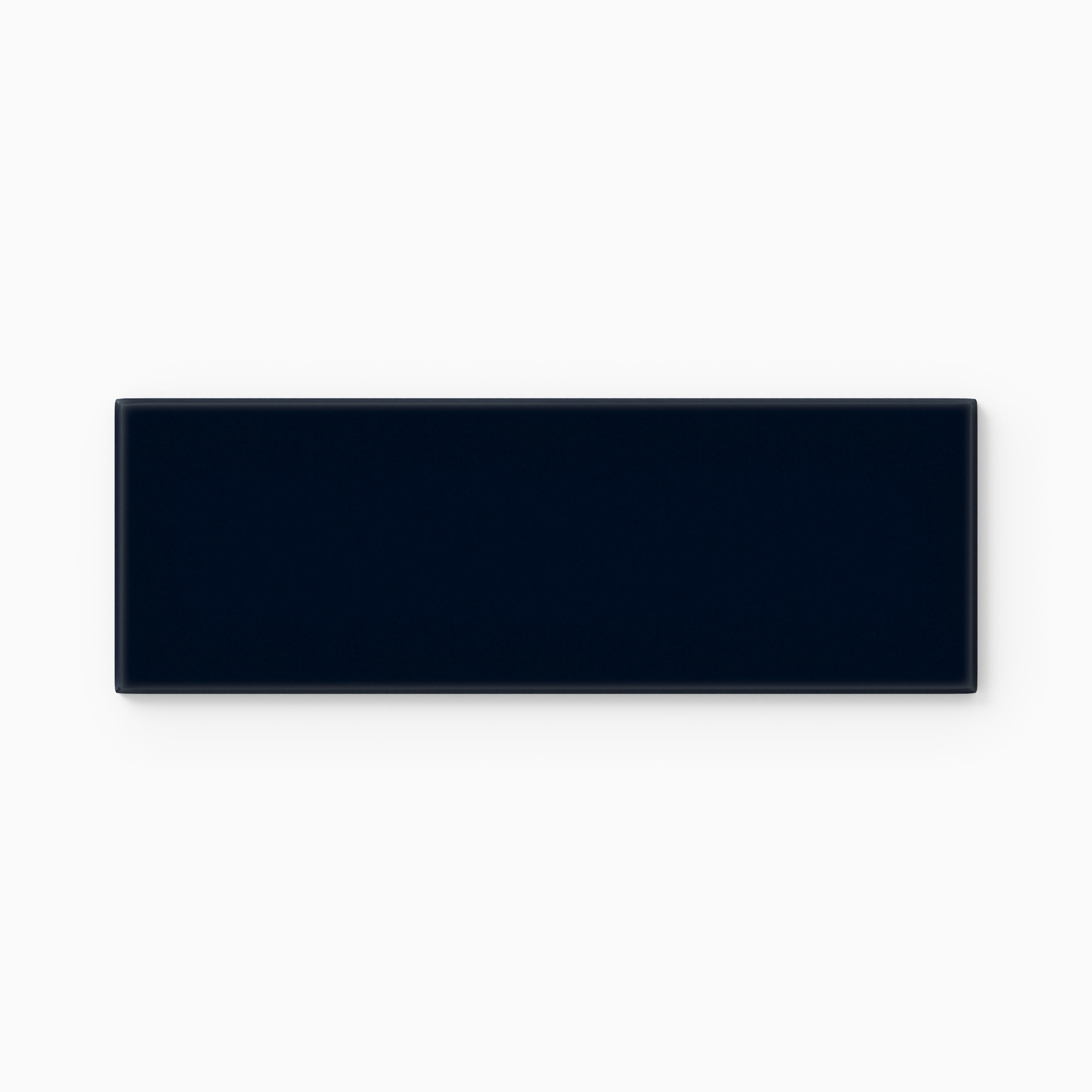 3x9 Original Ceramic Tile in Navy Blue Gloss