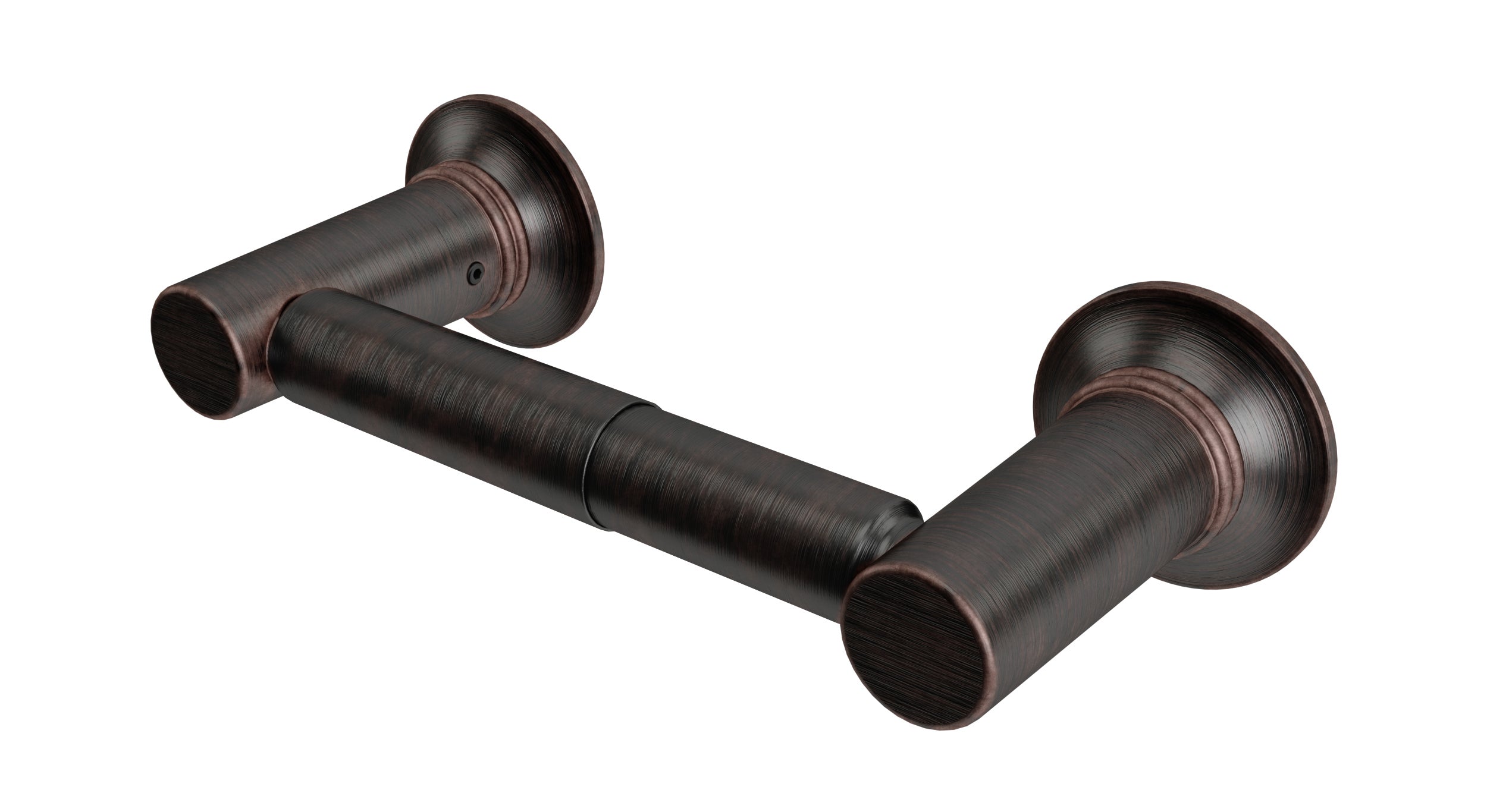 Emerson Double Post Paper Holder in Antique Bronze