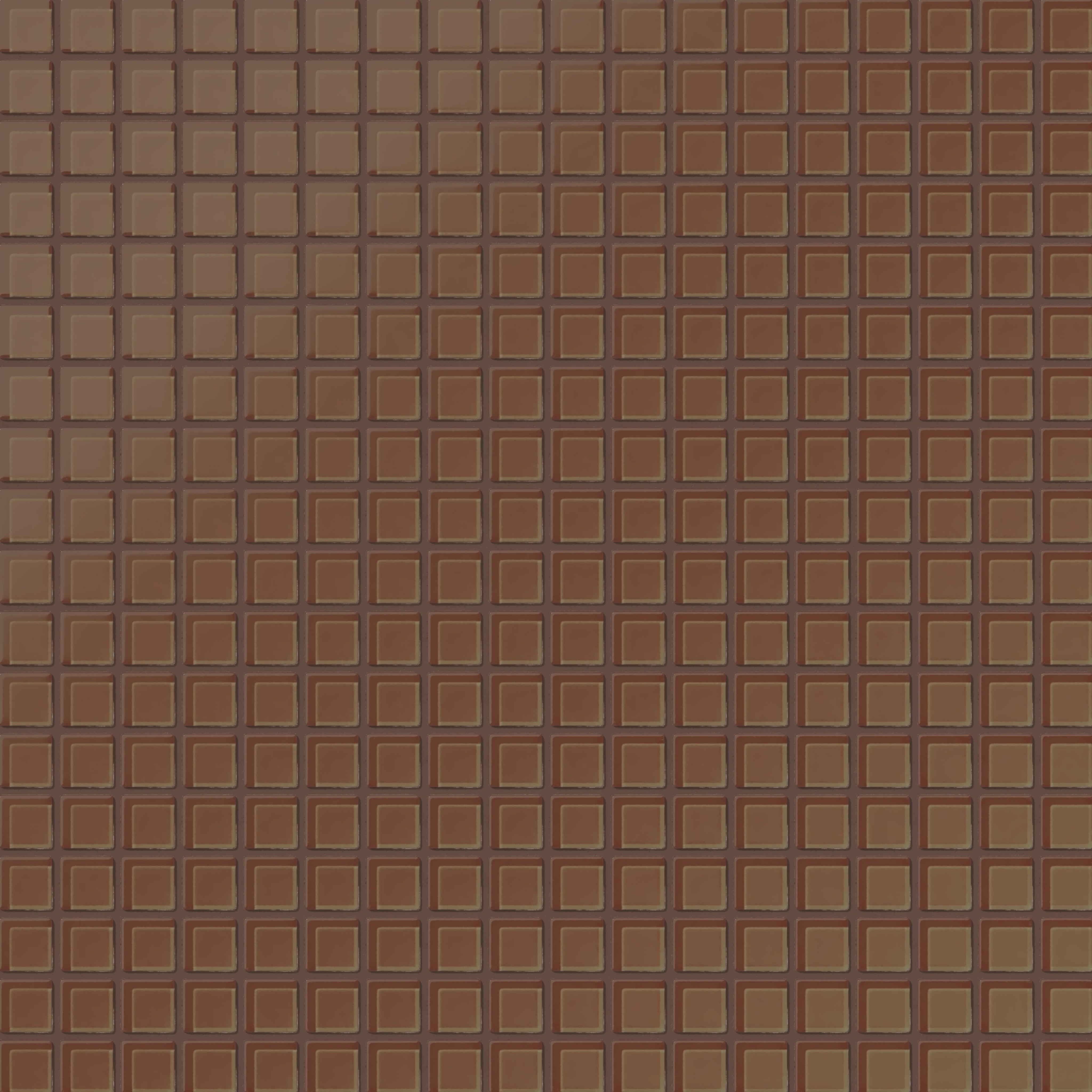 1x1 Straight Set Sheeted Glass Mosaic Tile in Kestrel Matte