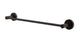 Flatiron Round Towel Bar 18" in Antique Bronze