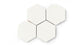 6" Hexagon Original Ceramic Tile in Calcite Matte