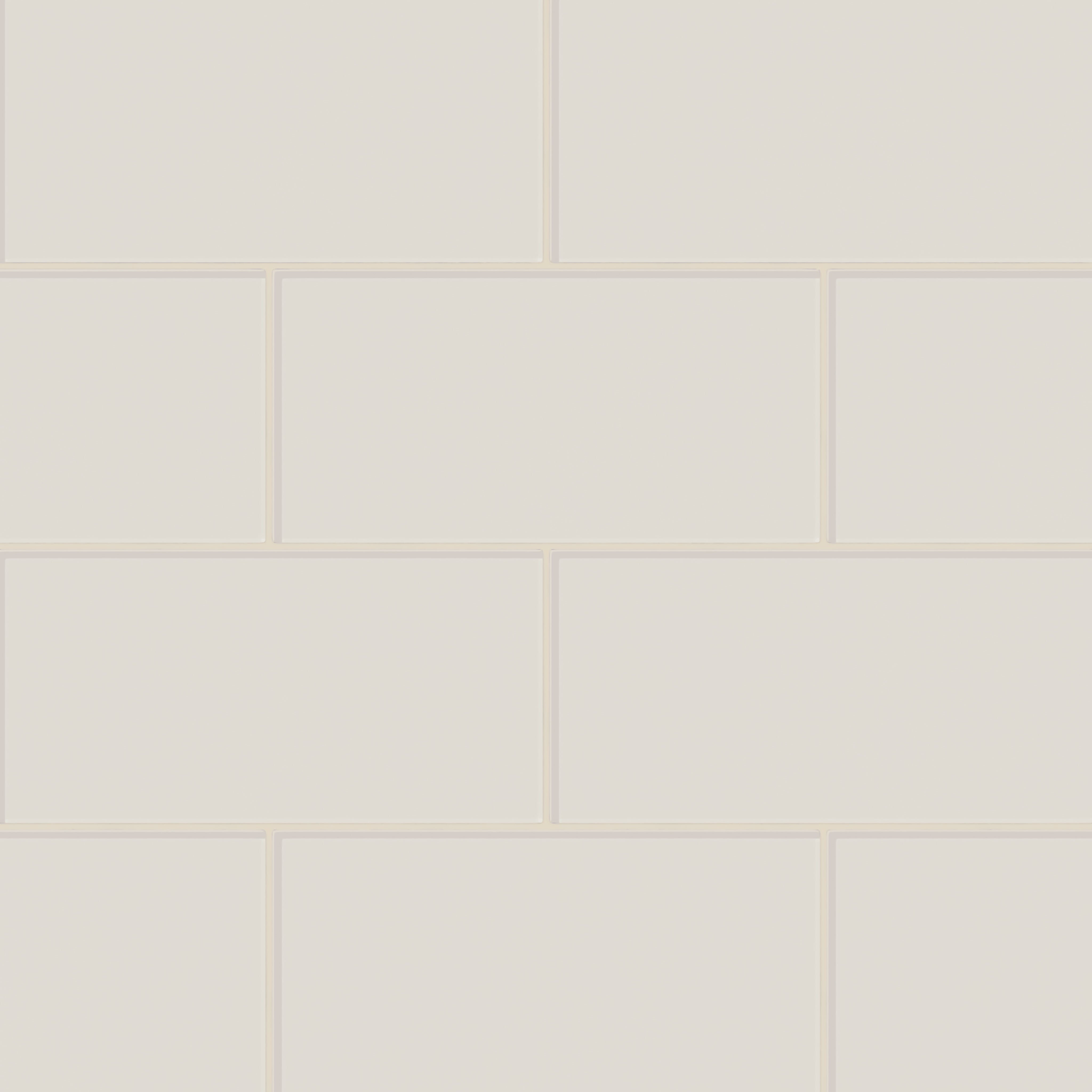 6x12 Glass Tile in Dove Gloss
