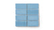 2x4 Straight Set Sheeted Original Ceramic Mosaic Tile in Caribbean Sea Gloss
