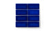 2x4 Straight Set Sheeted Original Ceramic Mosaic Tile in Azul Gloss