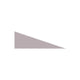 Right Scalene Triangle Original Ceramic Tile in Dust Storm Matte