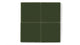 8x8 Original Ceramic Tile in Hunter Green Matte