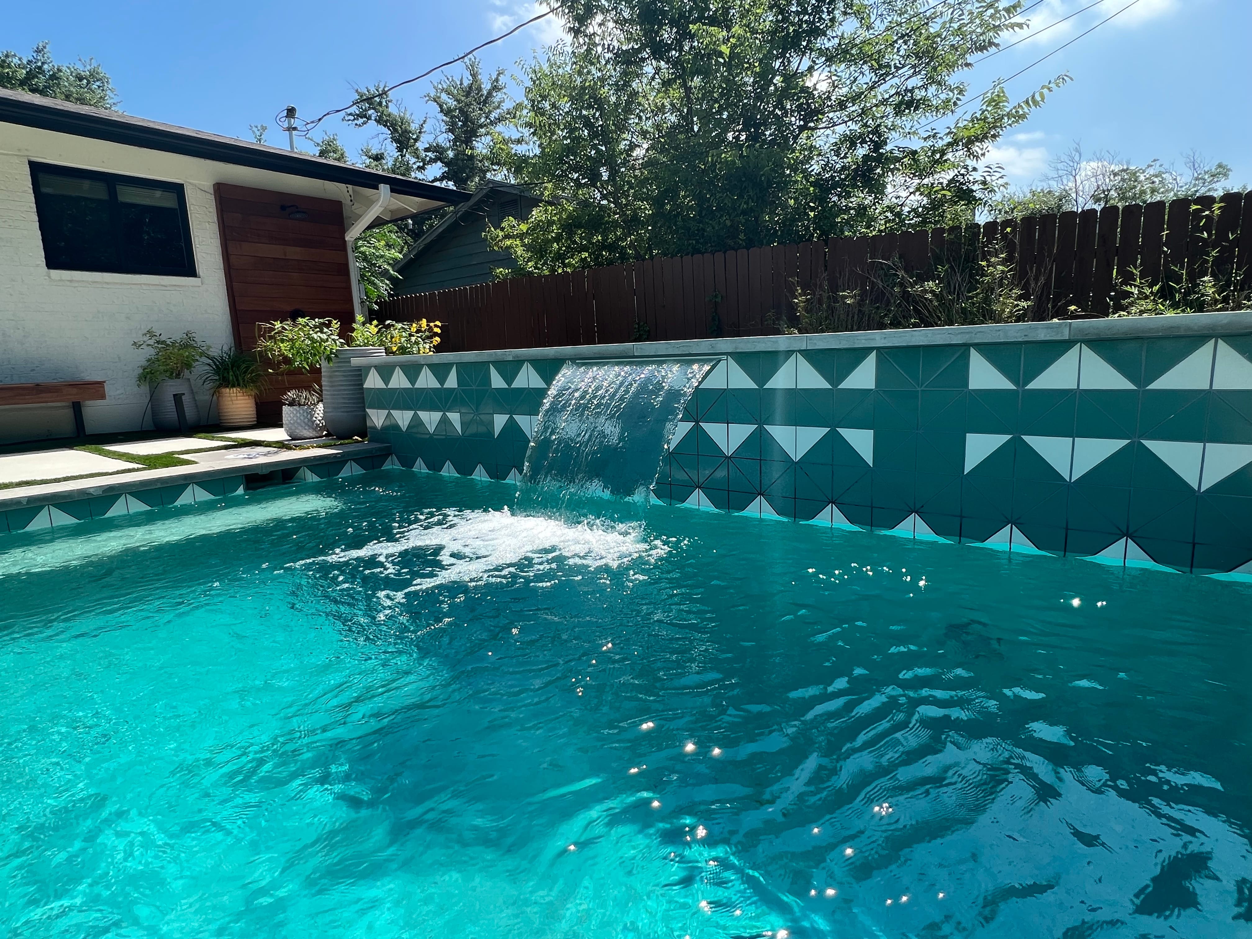 6" Triangle Original Ceramic Tile in Feldspar Gloss