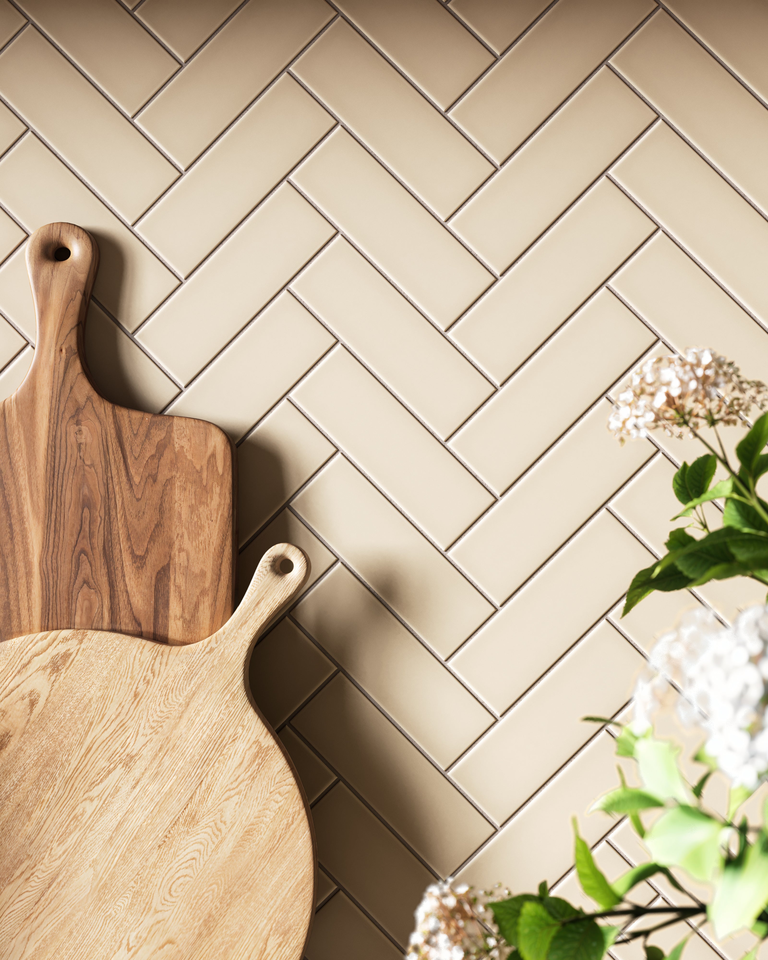 2x6 Original Ceramic Tile in Sweet Pea Matte