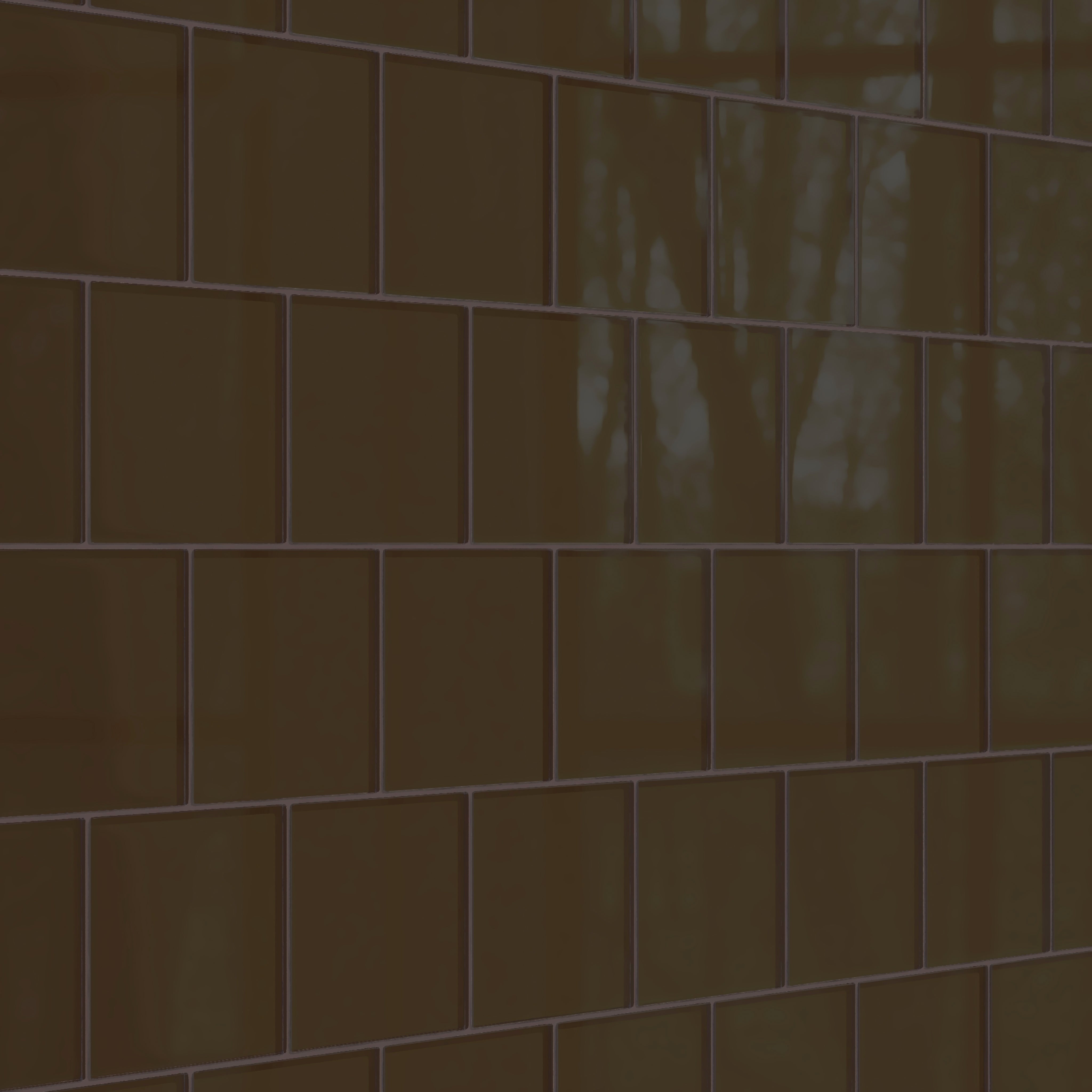 6x6 Glass Tile in Osprey Gloss