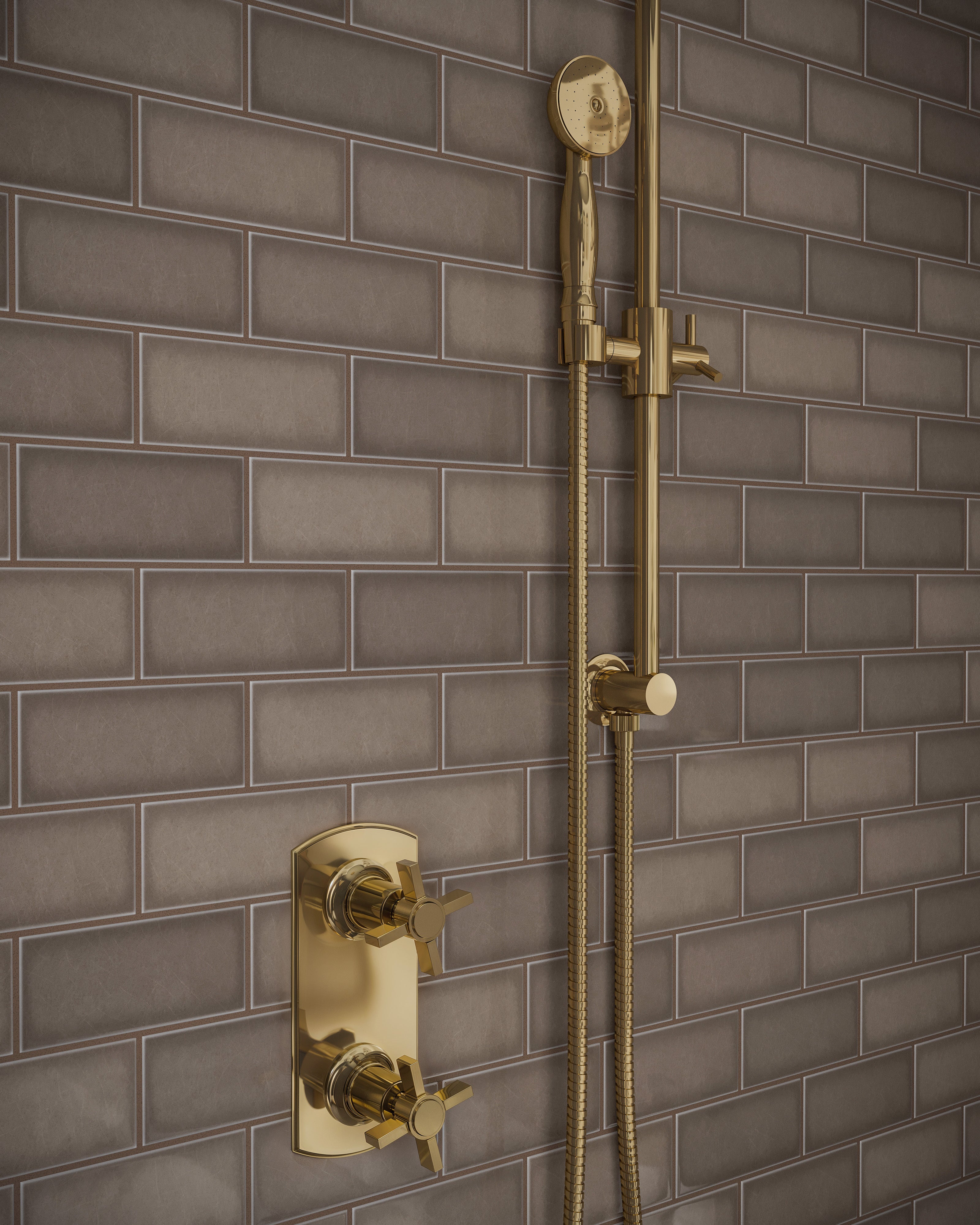 3x6 Original Ceramic Tile in Cardamom Gloss