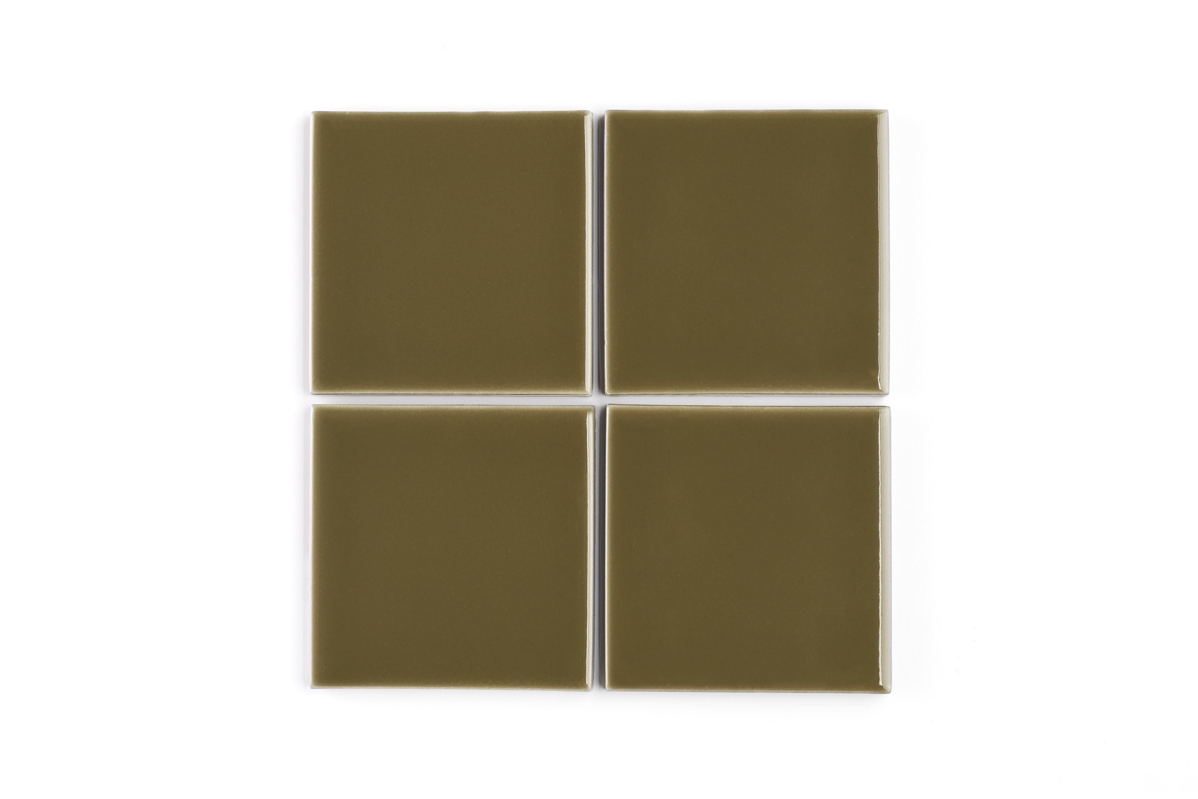 4x4 Original Ceramic Tile in Chaparral Gloss