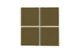 4x4 Original Ceramic Tile in Chaparral Gloss