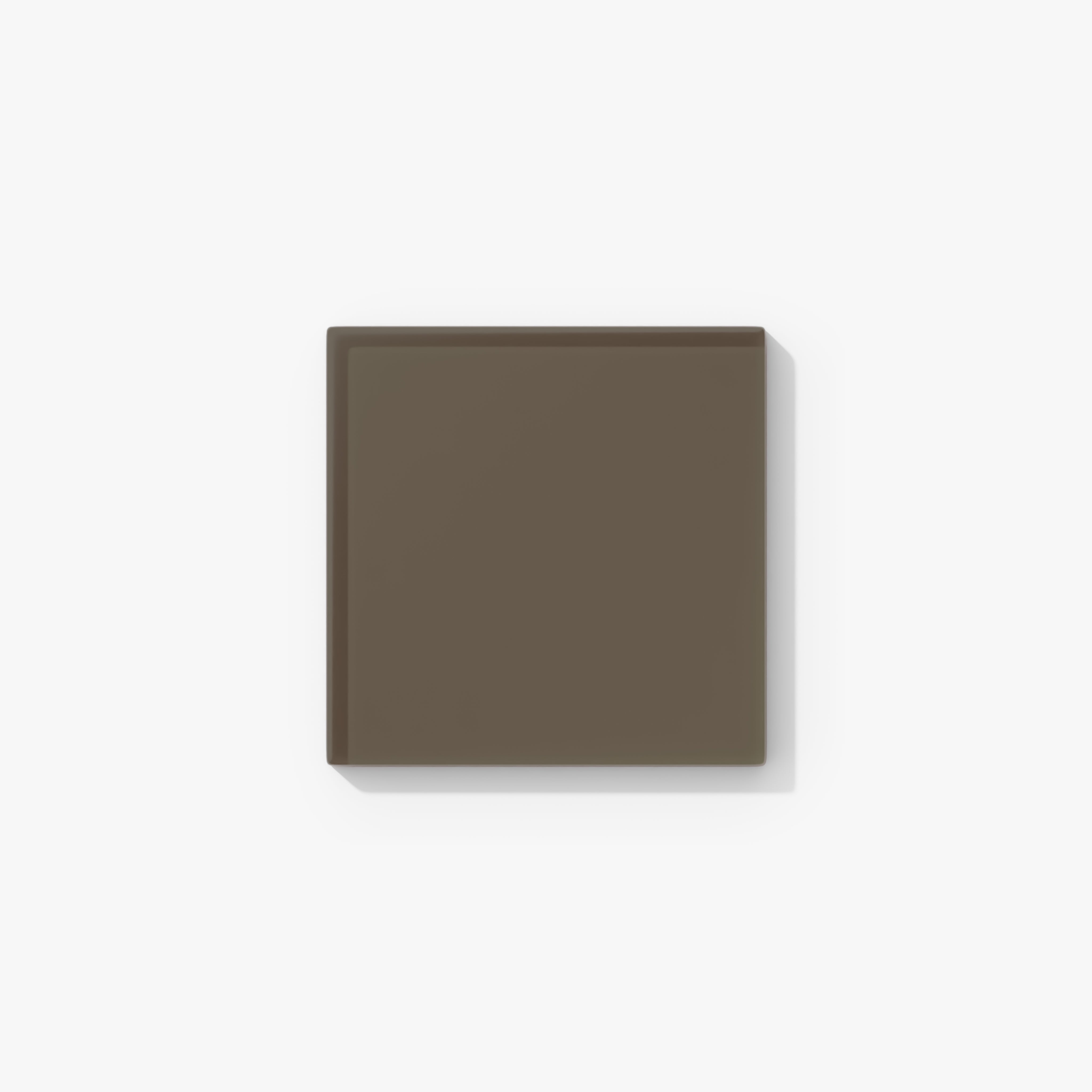 4x4 Glass Tile in Albatross Matte
