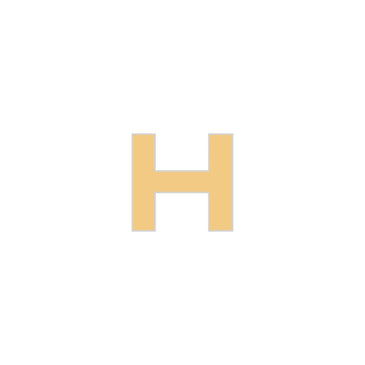 Chaine Homme Original Ceramic Tile in Haystack Matte